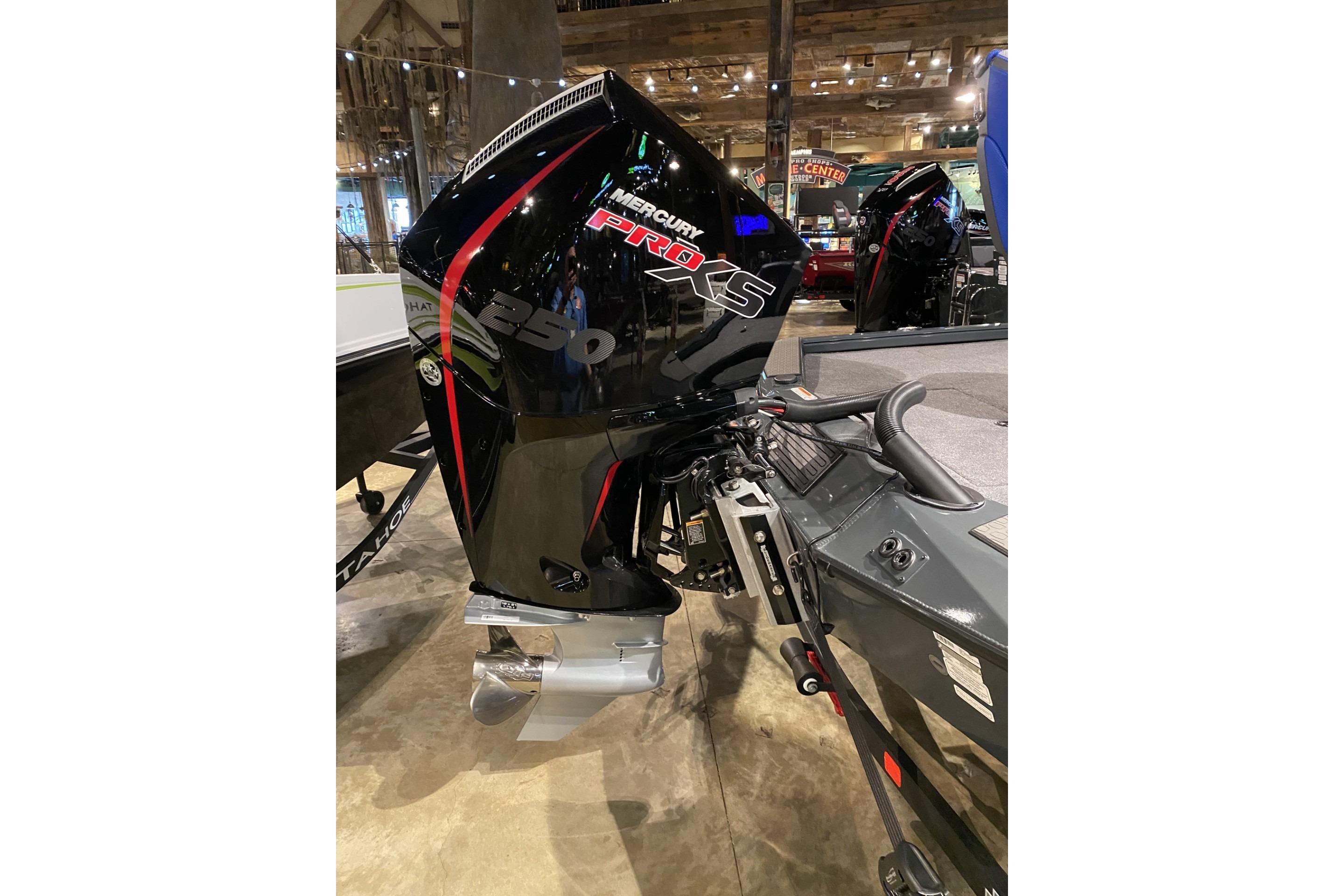Ranger ALPHA 208 boat with Mercury Pro XS 250 outboard motor, 2025 model.