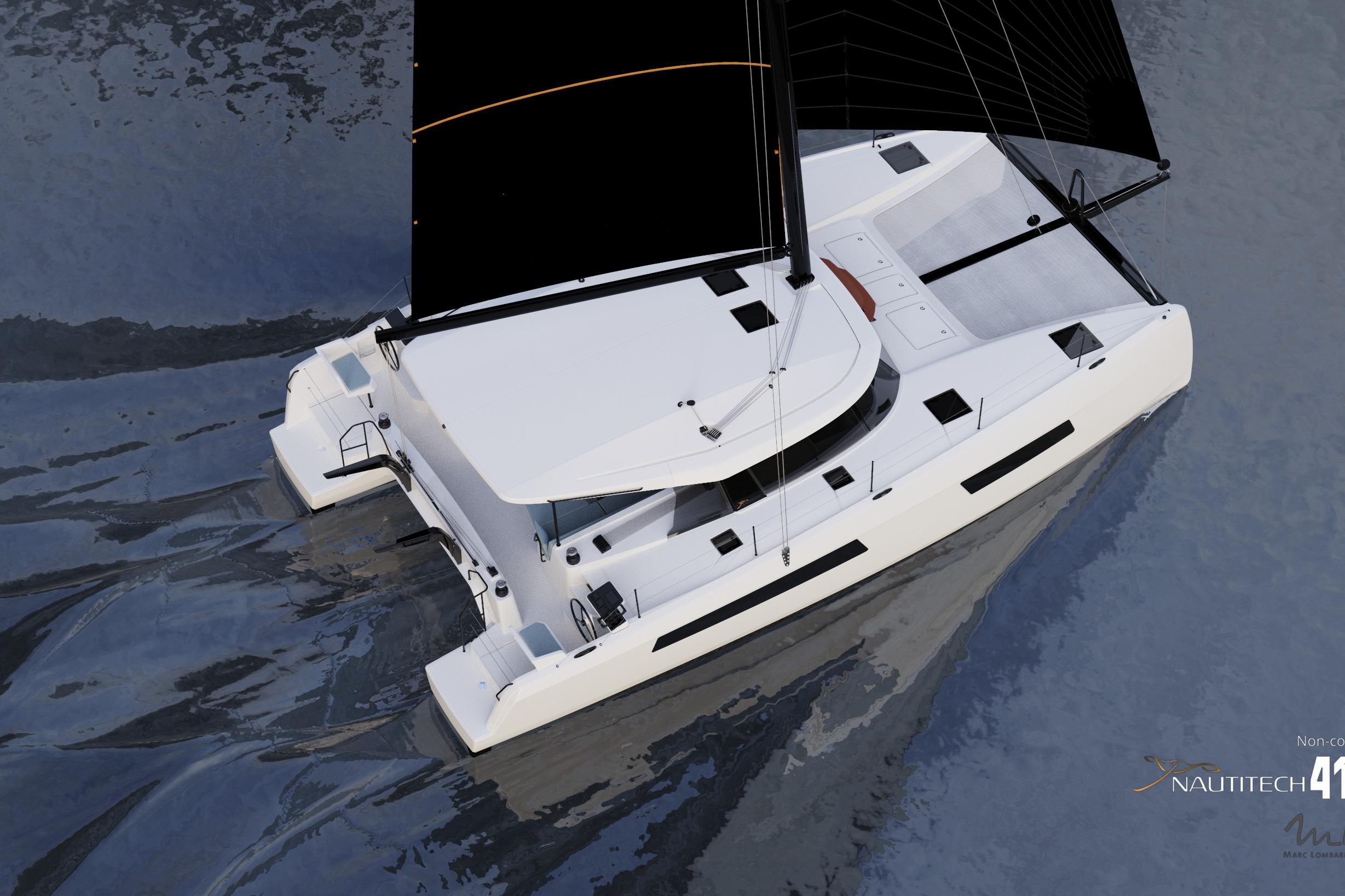 Nautitech 41 Type S 2026 catamaran on calm water.