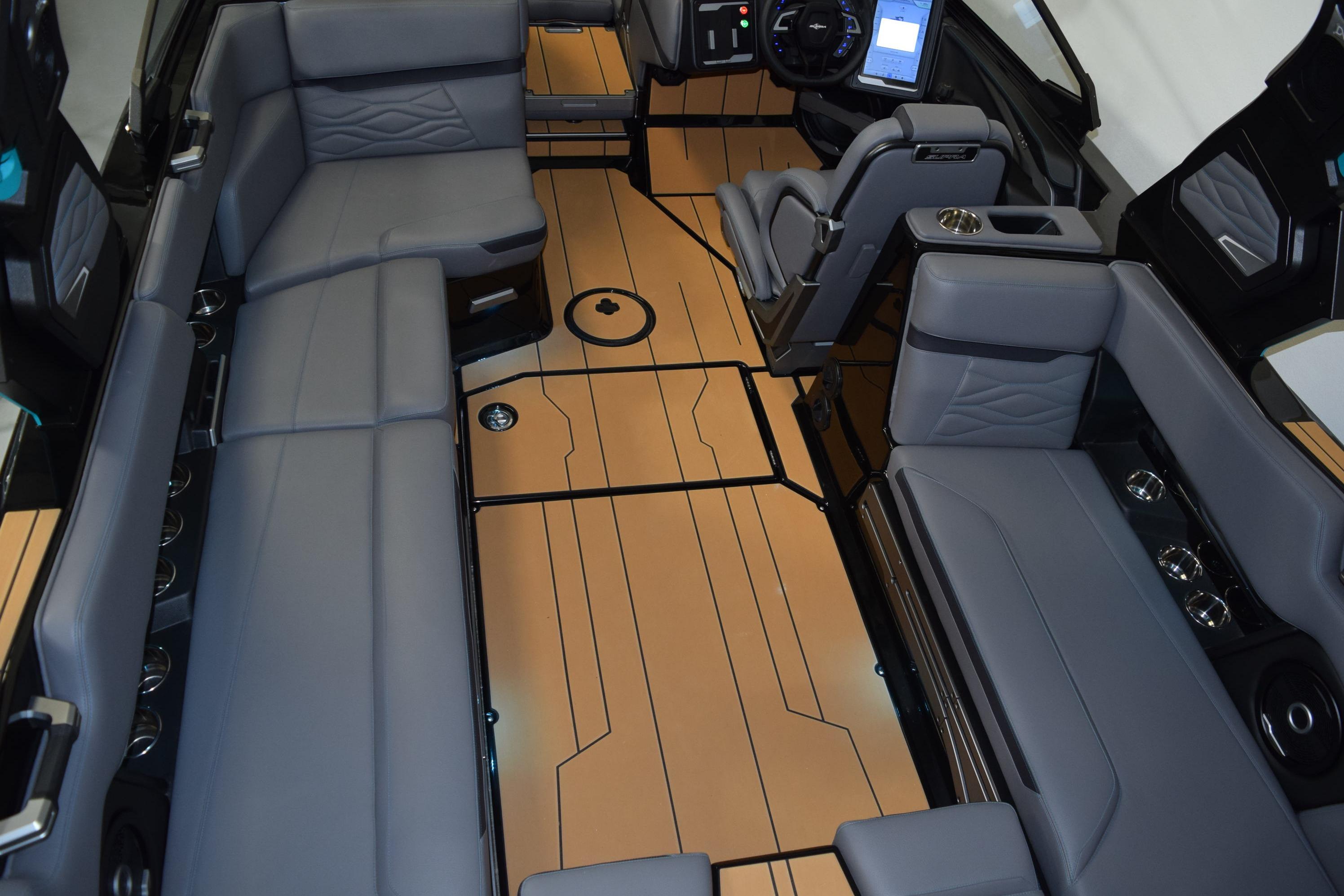 2026 Supra SL 550 interior with luxurious seating and modern dashboard design.