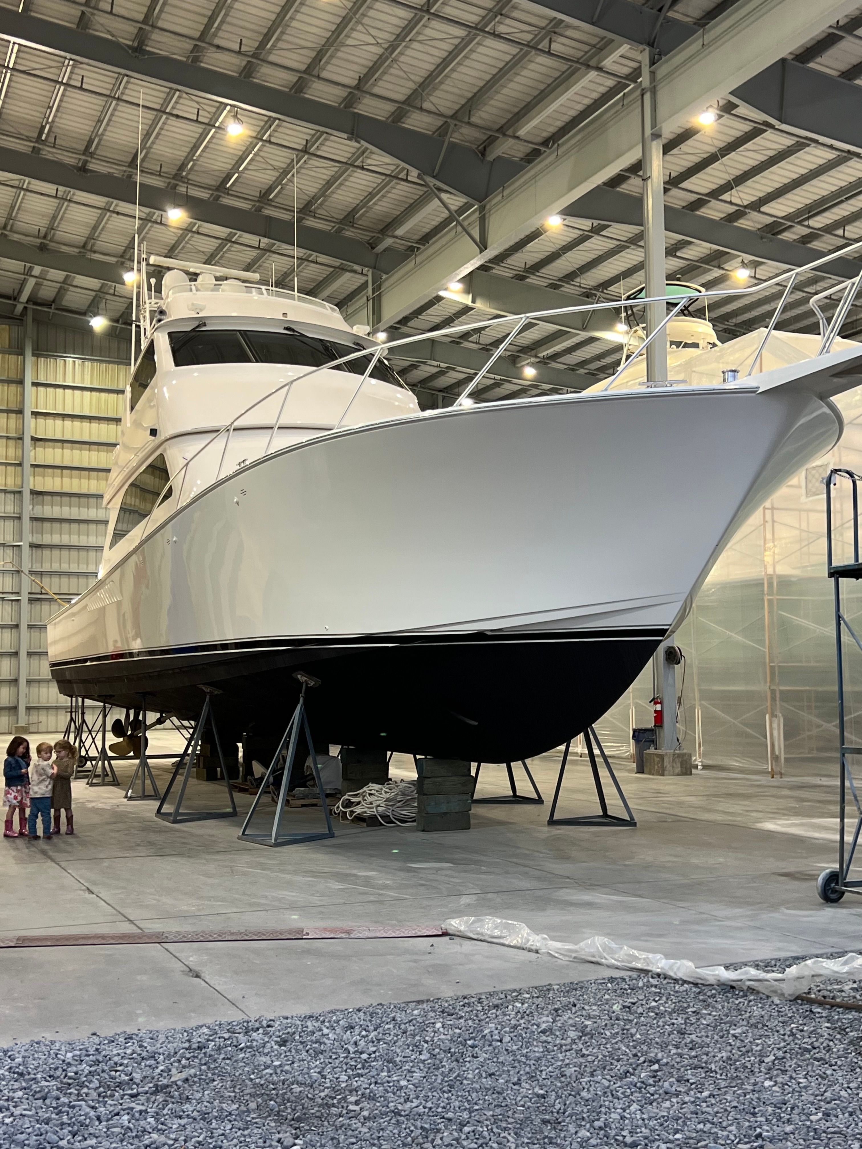 2002 Viking 61 Enclosed Bridge