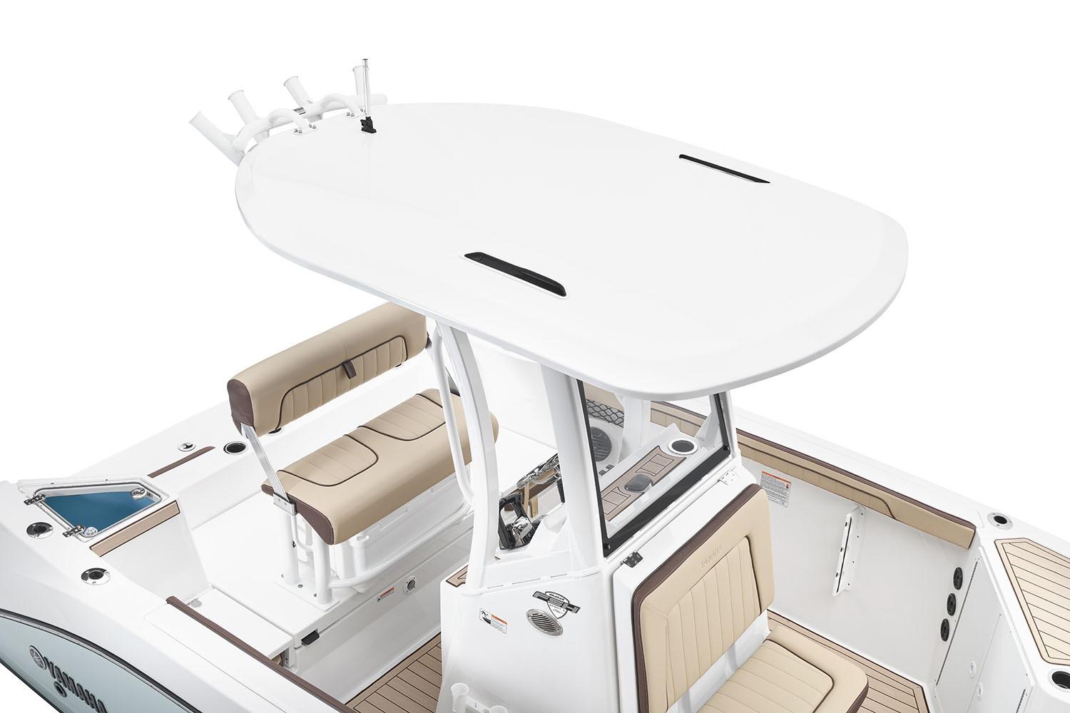 Manufacturer Provided Image: 2026 Yamaha Boats 222 FSH Sport E, featuring sleek design and comfortable seating.
