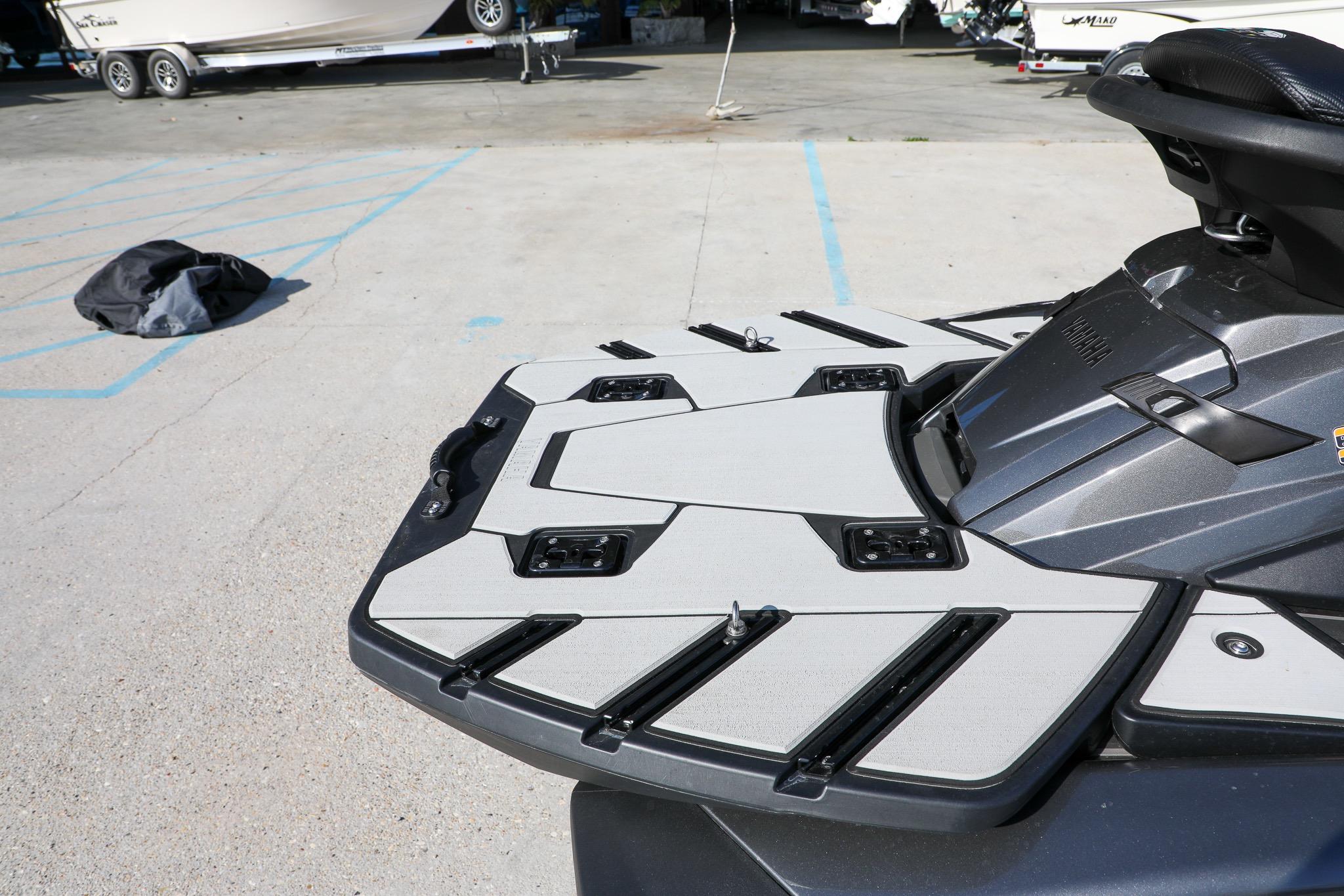 2025 Yamaha WaveRunner FX HO rear deck, showcasing sleek design and advanced features.