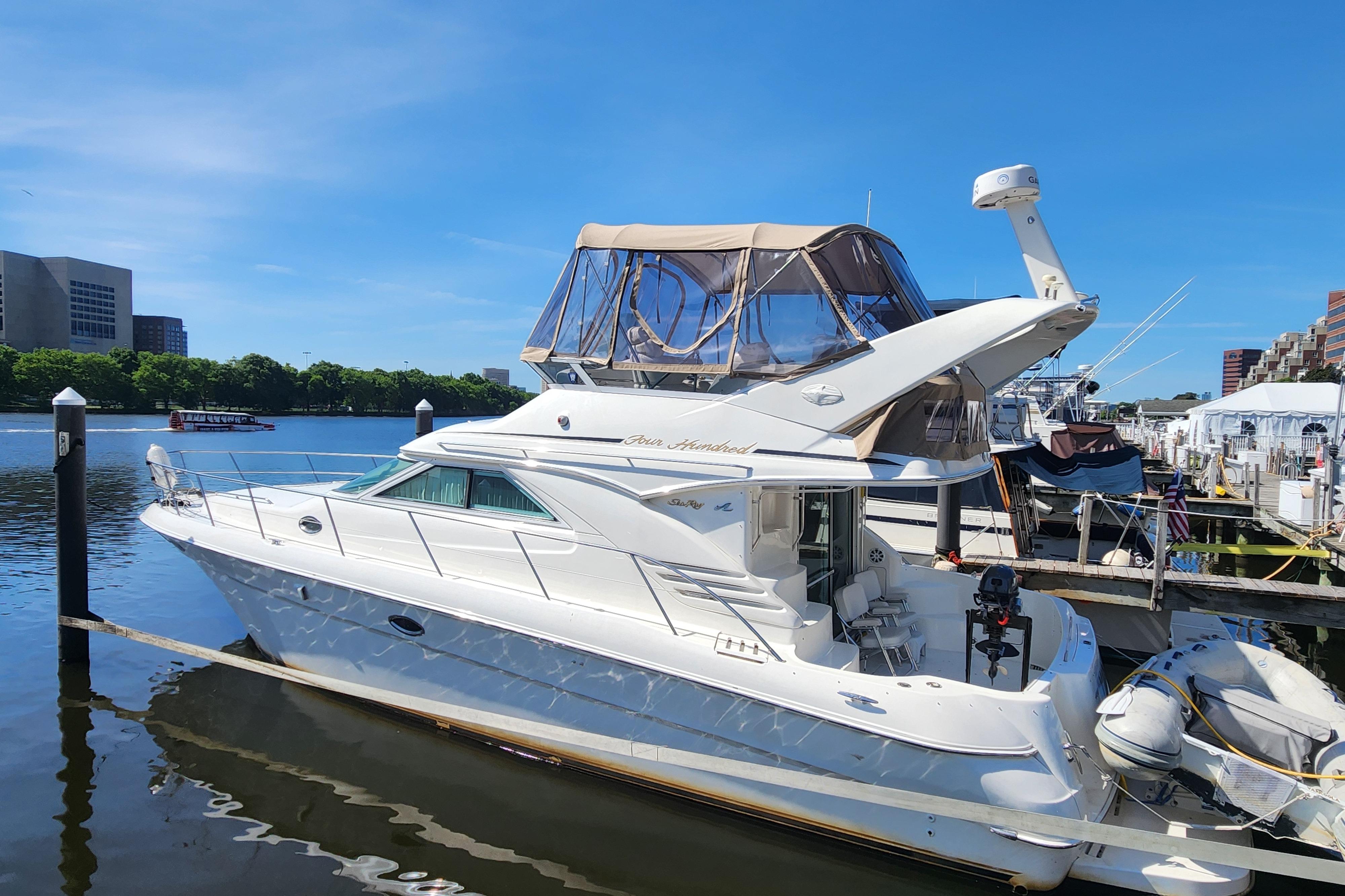 2001 Sea Ray 400 Sedan Bridge