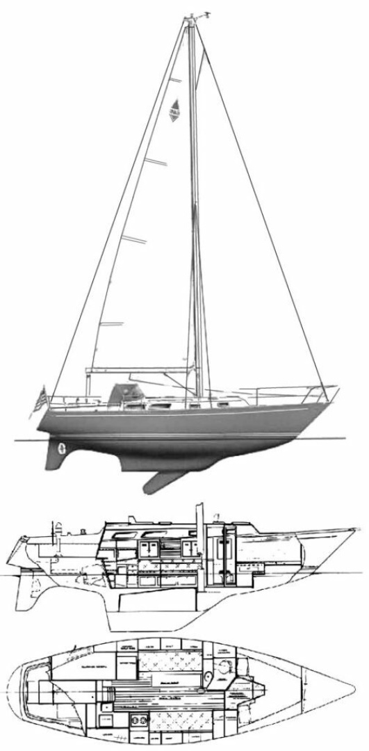 1980 Bristol 35.5 Keel/CB - Image 25