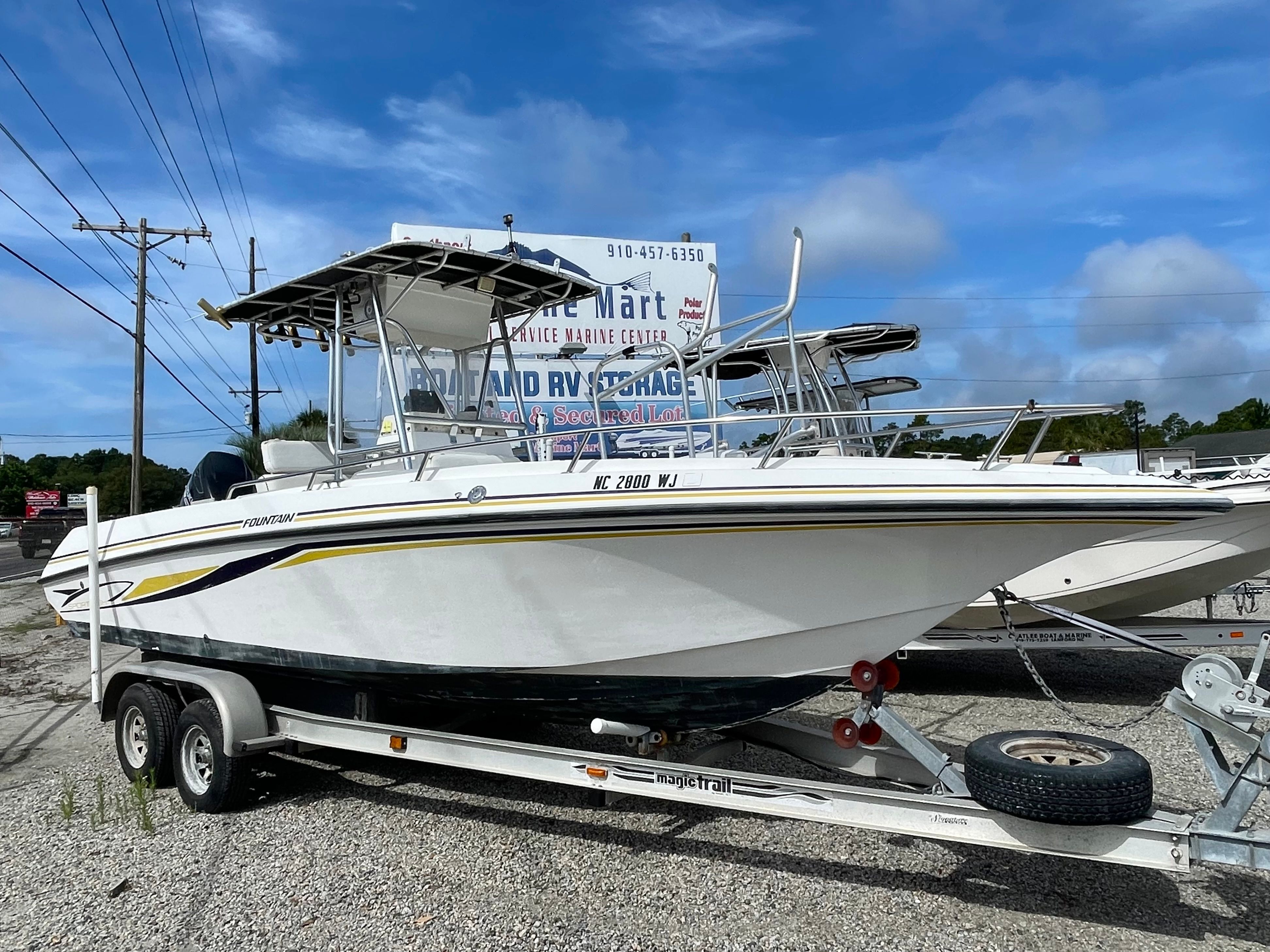 2000 Fountain 25 Sport Fish