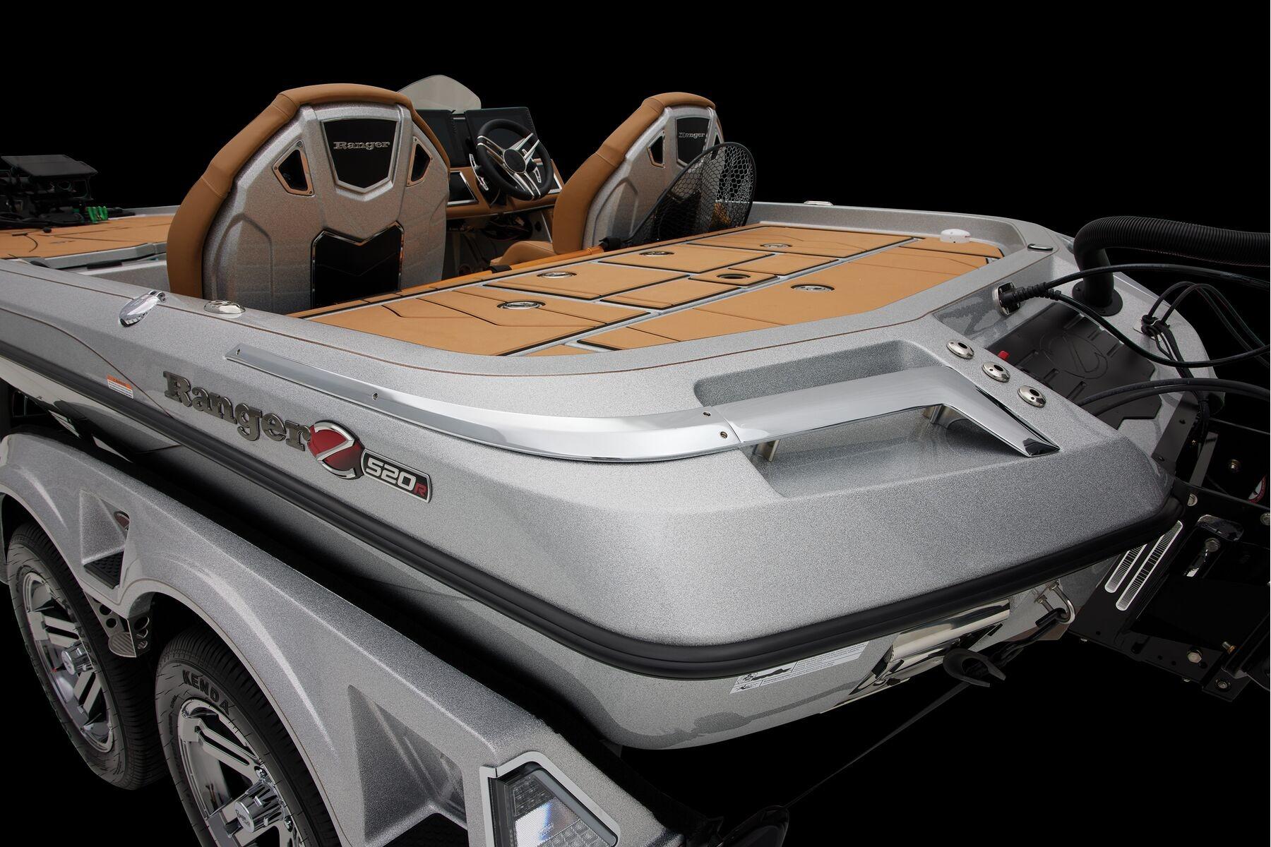 Manufacturer Provided Image: 2026 Ranger Z520R Ultra boat with sleek design and dual seats, showcasing modern features.