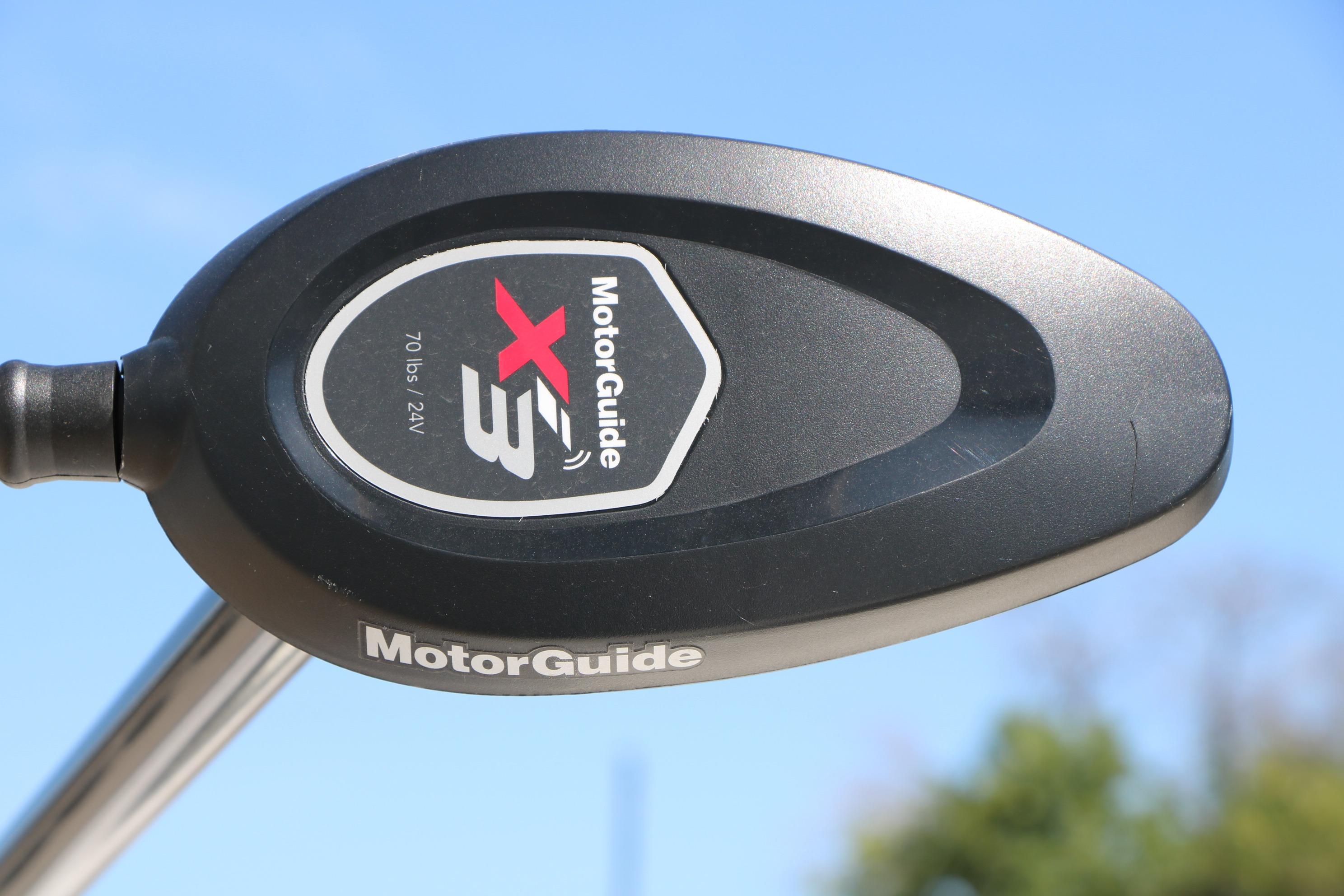 MotorGuide X3 trolling motor on 2025 Chaparral 21 SSi Ski & Fish boat.