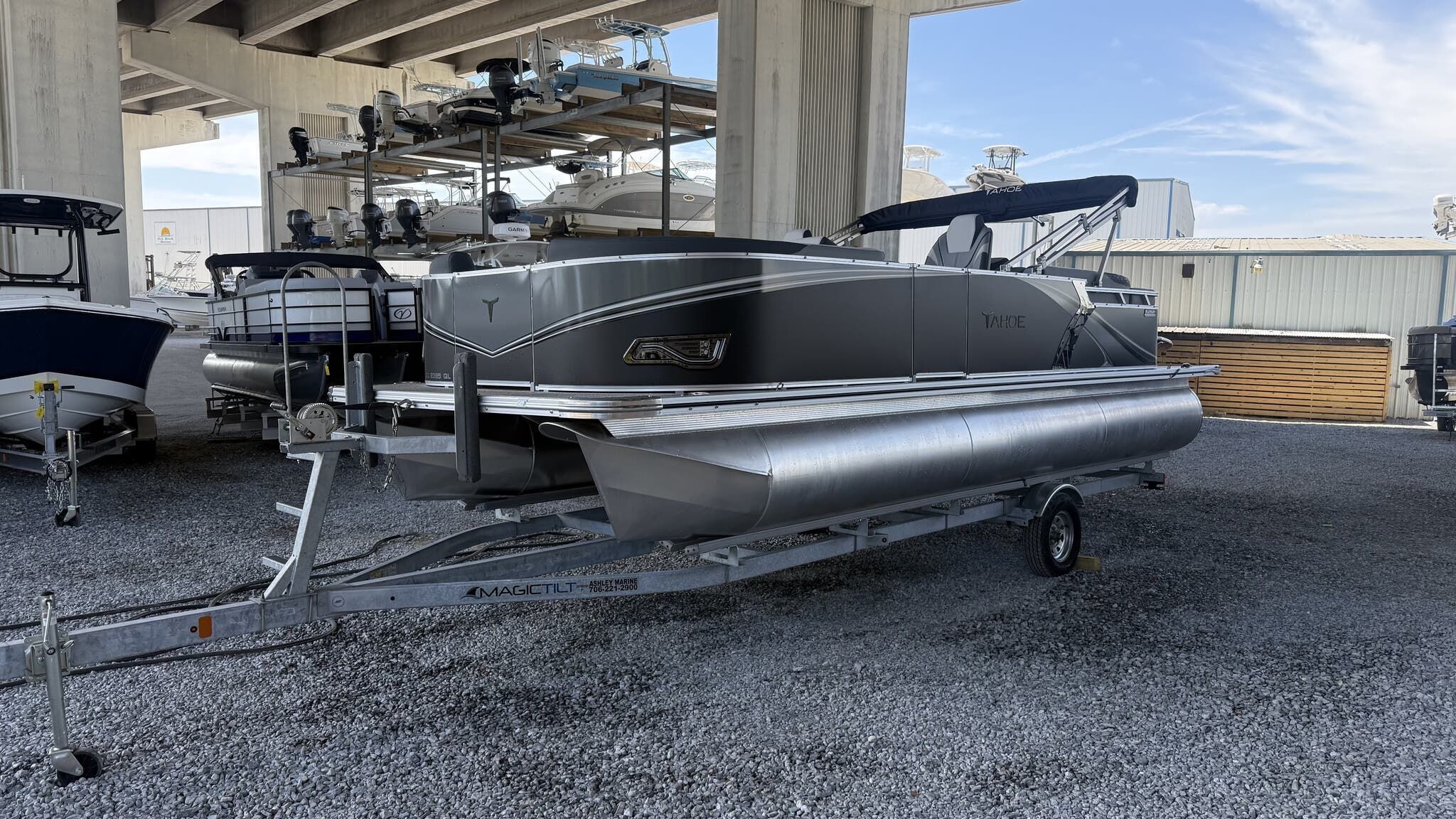 2026 Tahoe Pontoon Boats LTZ 23 QUAD LOUNGER-140HP