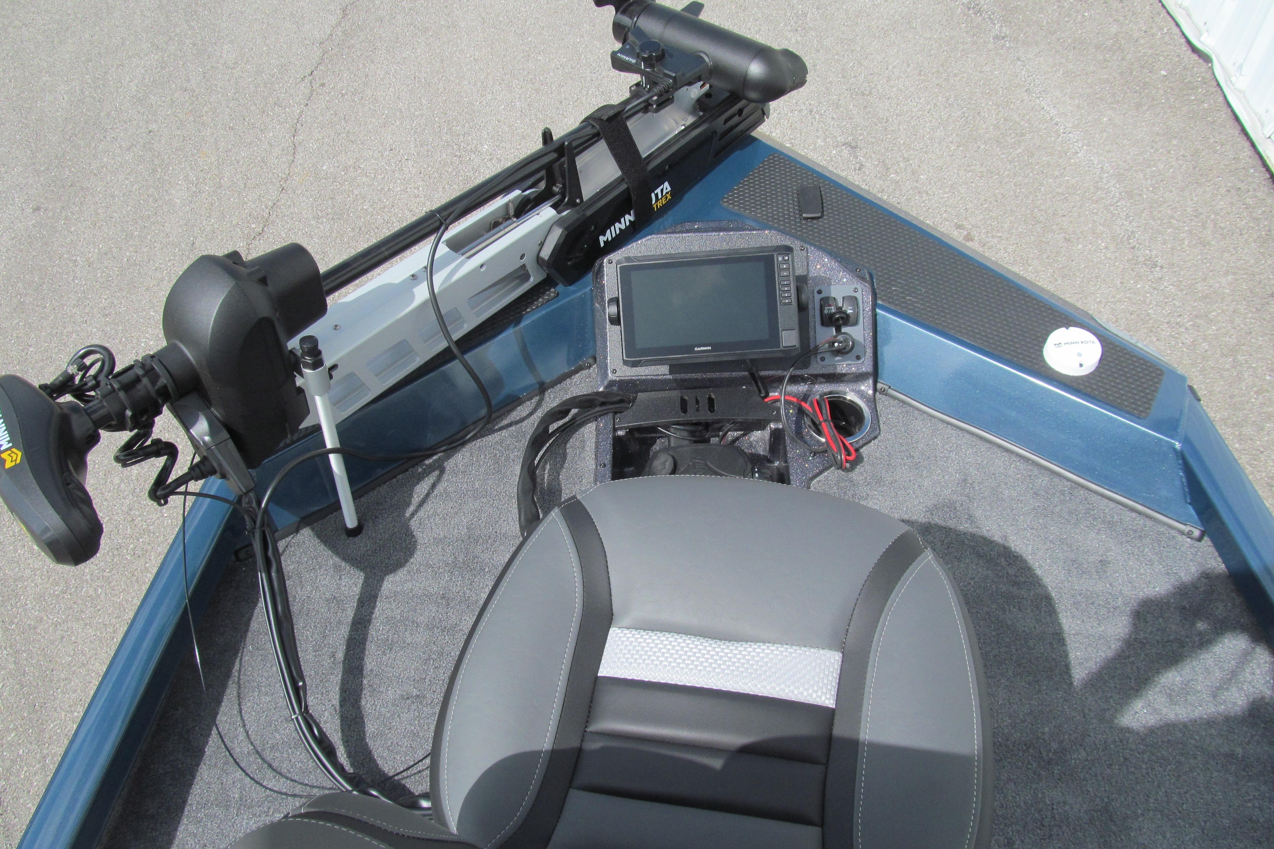 2026 Ranger RT198P boat interior with advanced navigation system and comfortable seating.