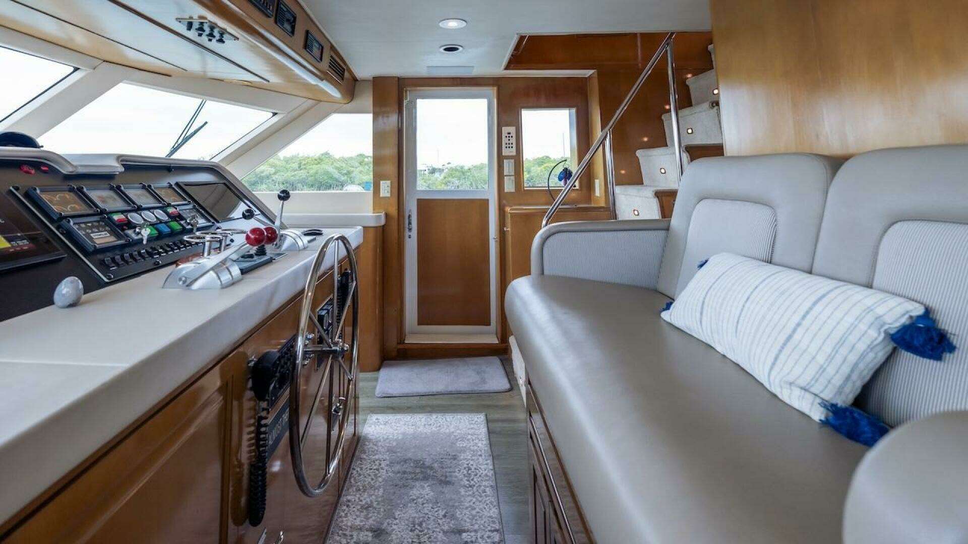 1998 Hatteras Sport Deck - Image 48