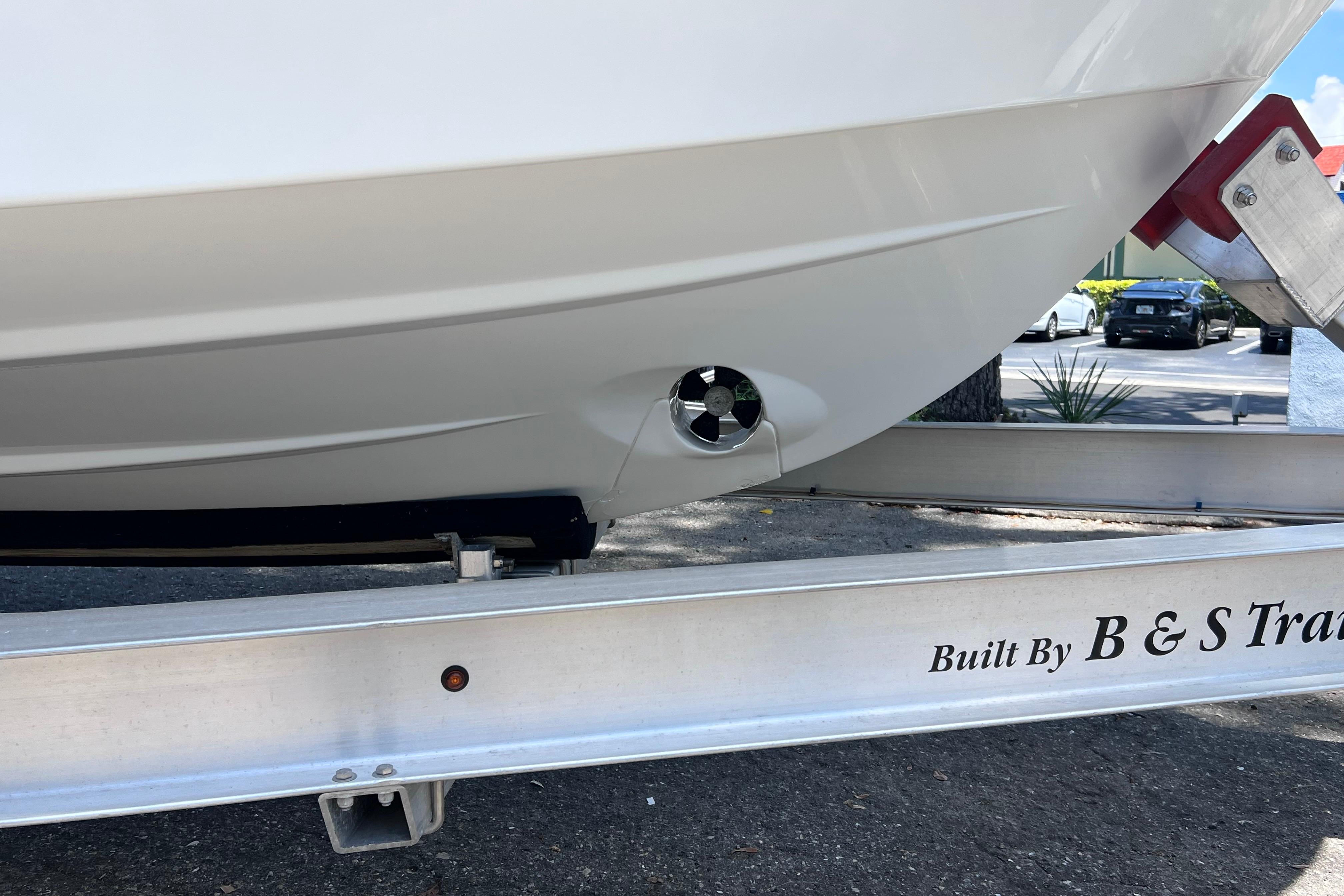 2021 Jeanneau NC Weekender 795 Series 2 boat on B & S trailer.
