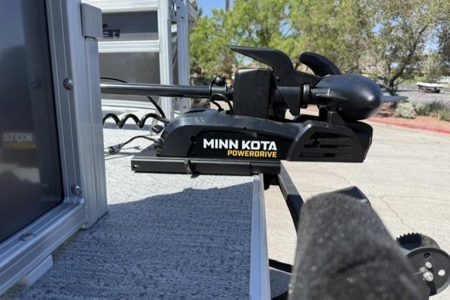 Minn Kota PowerDrive motor on 2026 Sun Tracker Bass Buggy 16 XL Select boat.