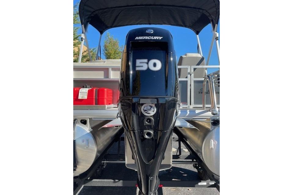 2026 Sun Tracker Bass Buggy 16 XL Select with Mercury 50 outboard motor.