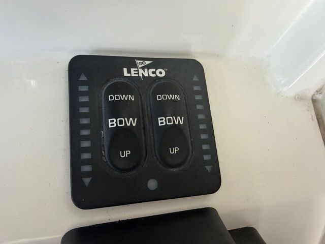 Lenco trim tab control on 2016 Sailfish 275 DC boat.