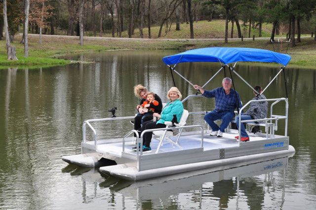 2026 Hotwoods Pontoons Aluma Sport 615