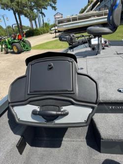 2025 Ranger RT198P boat with gray deck and seat.
