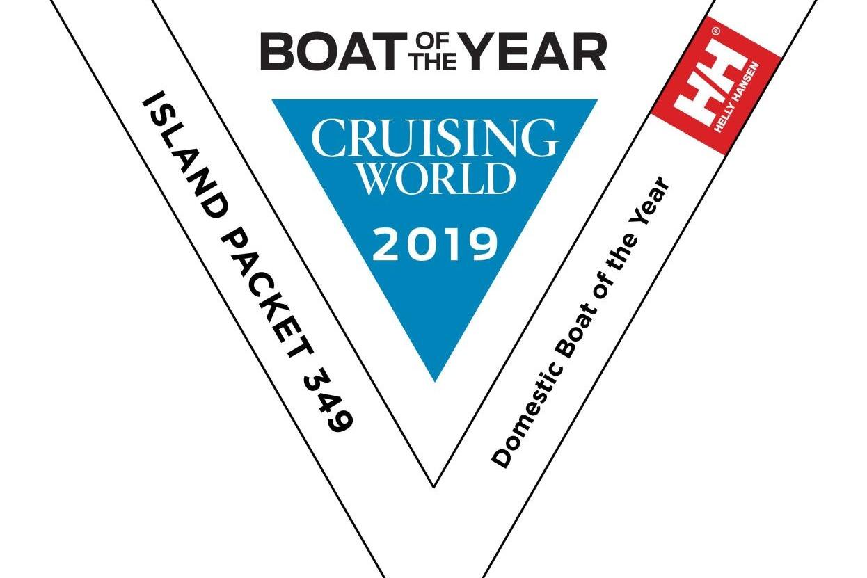 Island Packet 349 awarded 2019 Cruising World Domestic Boat of the Year.