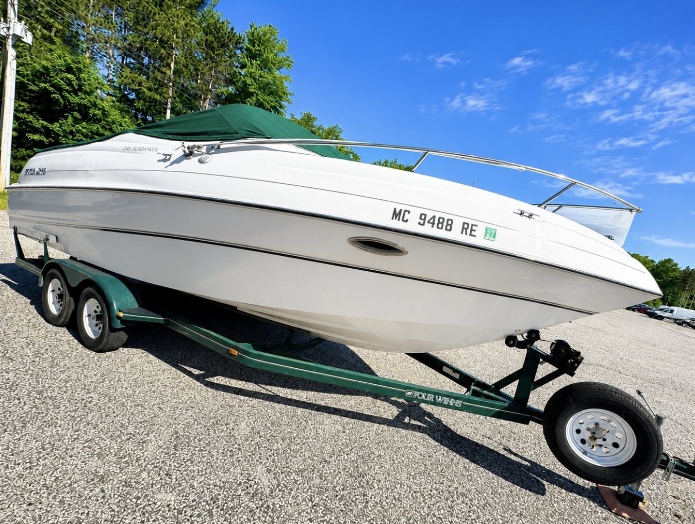 1996 Four Winns 245 SunDowner - Image 4