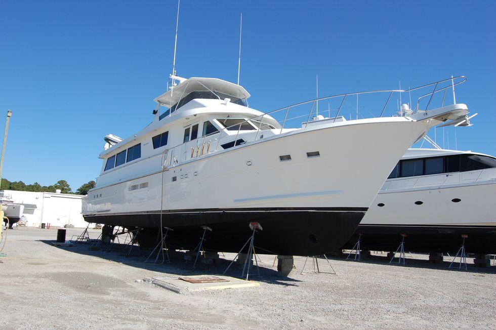 1990 Hatteras 78 Cockpit Motor Yacht