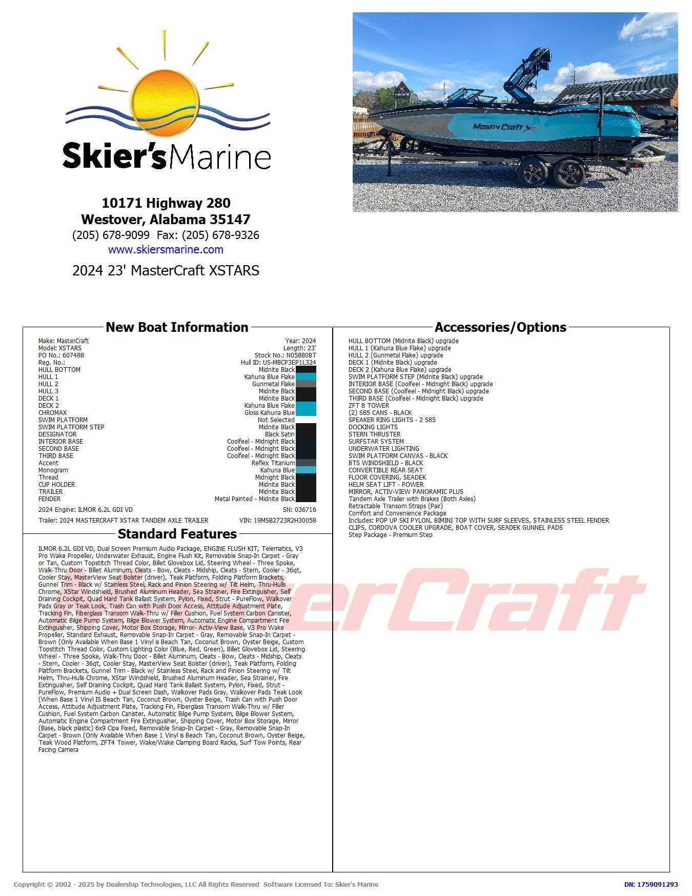 2024 MasterCraft XStarS - 2