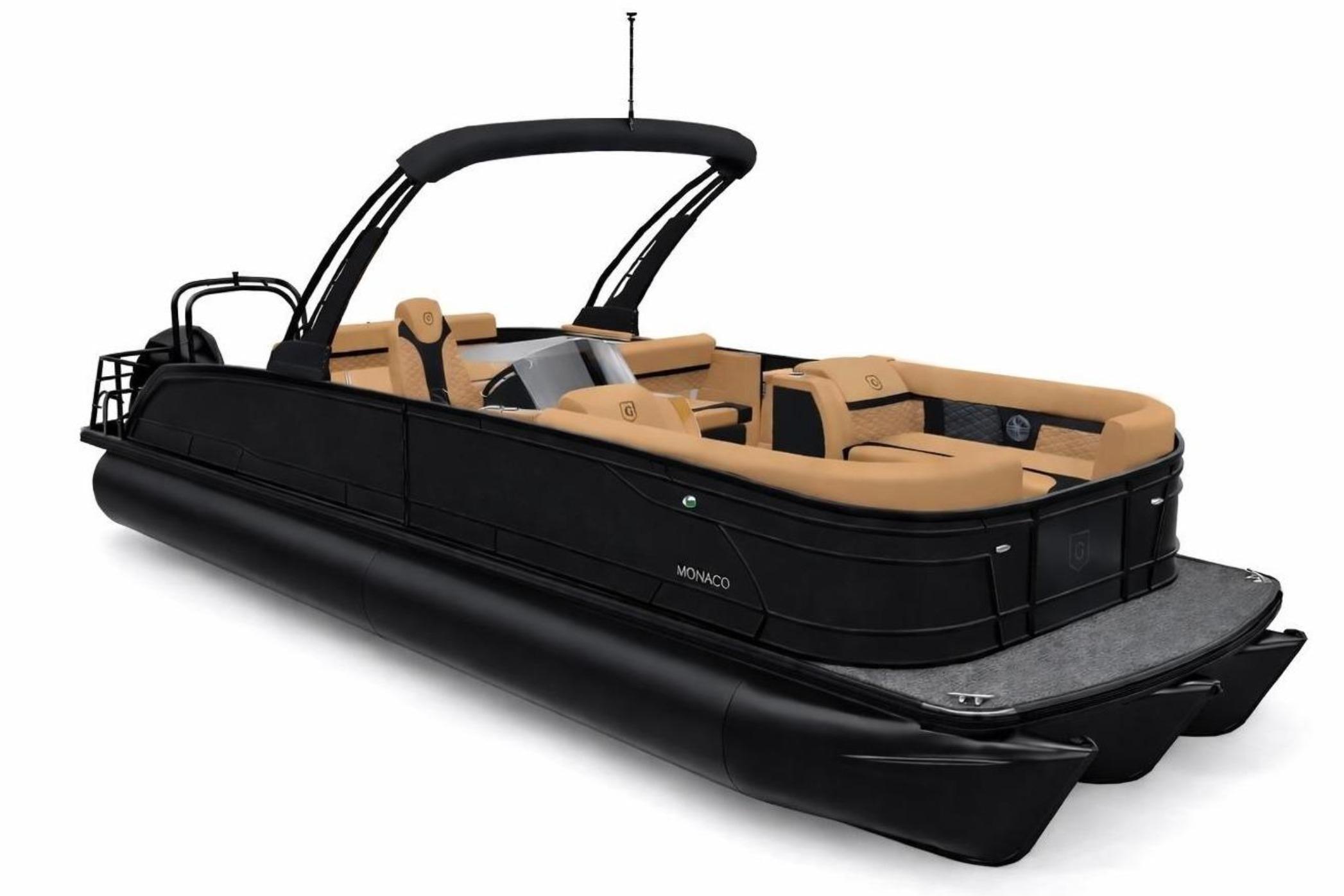 2027 Godfrey Monaco 25' Mid-Table Flip Lounge Tritoon - 255 MTF