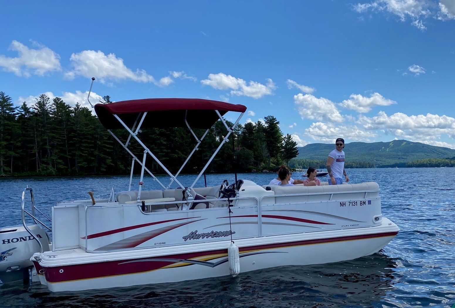 2007 Hurricane FunDeck 218 RE OB