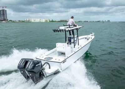 2024 Latitude Tournament Boats 25' CC on the water.