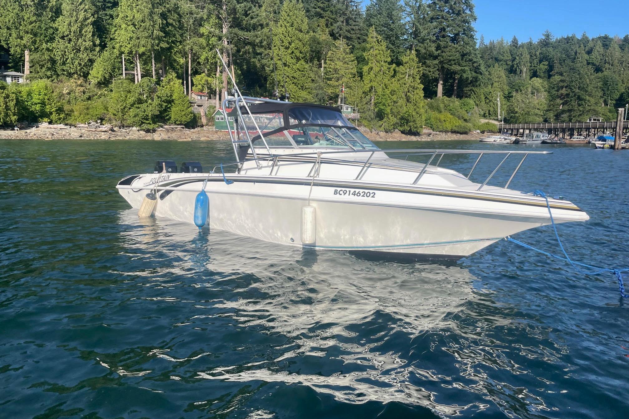1998 Fountain 29 Sportfish Cruiser OB