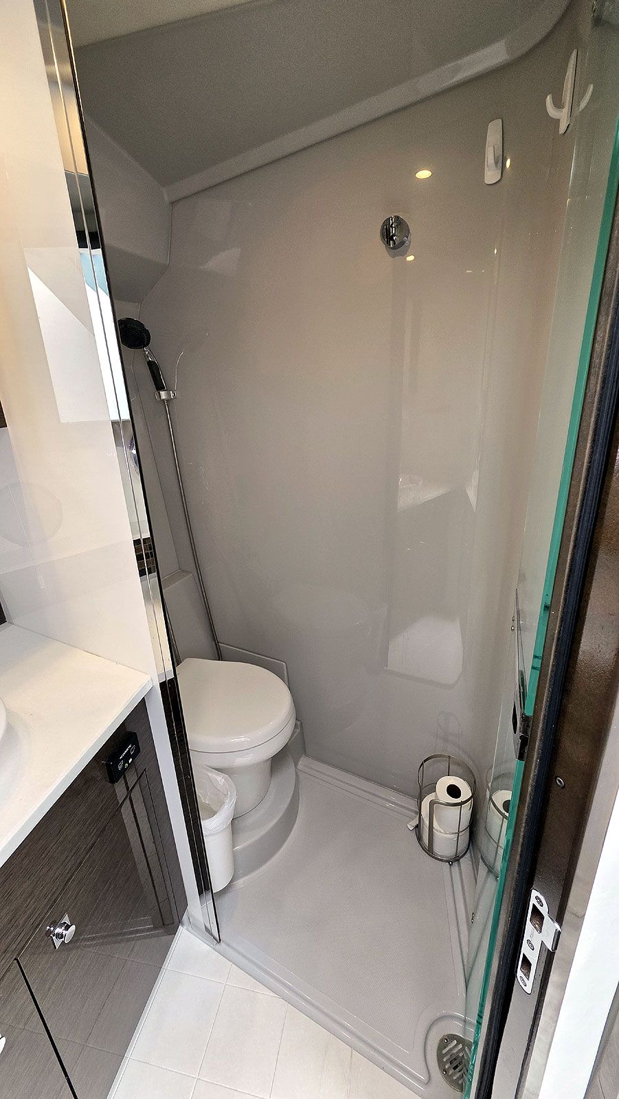 Guest Head Shower and Toilet