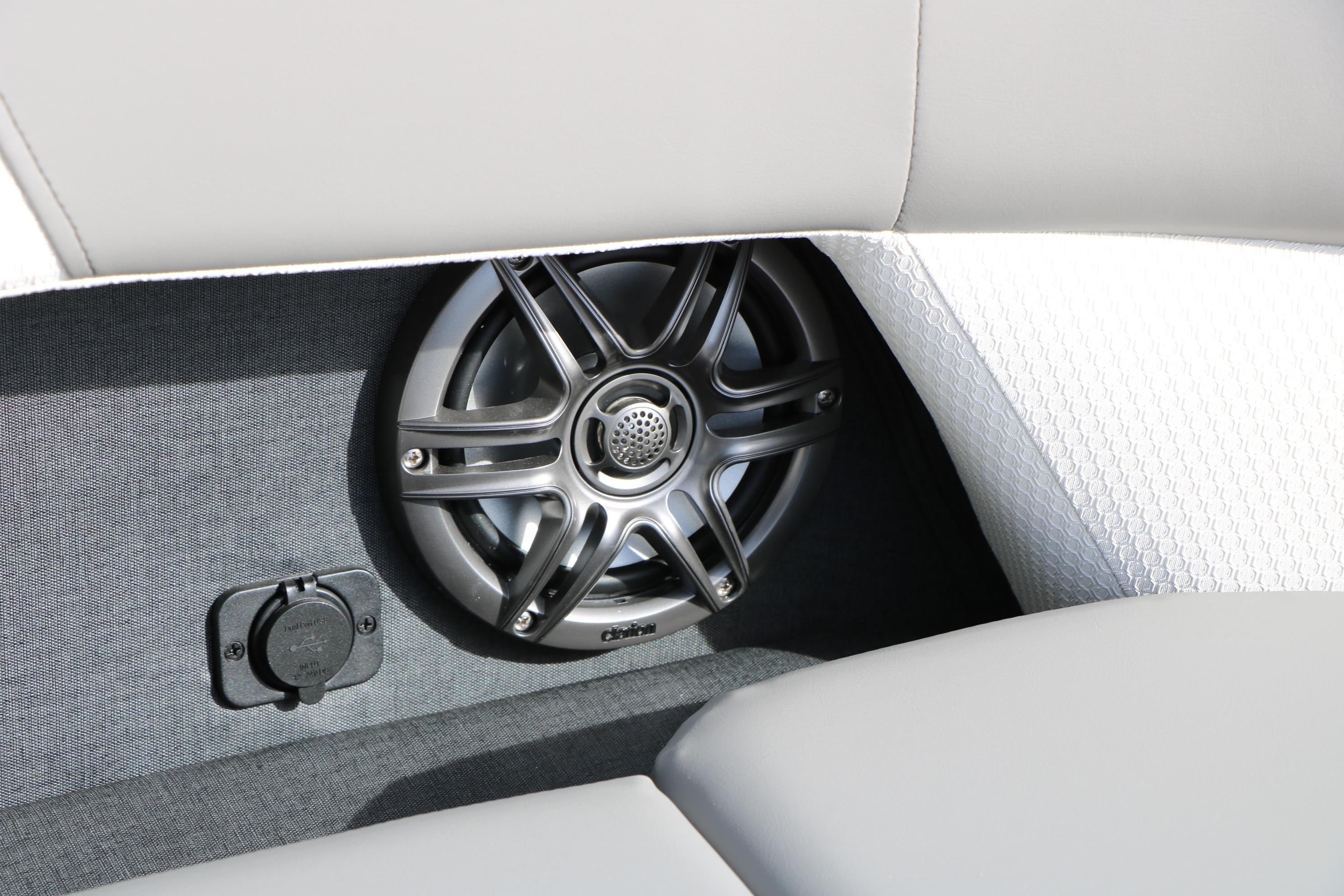 Evotti 521QL 2026 speaker system with sleek design and modern upholstery.