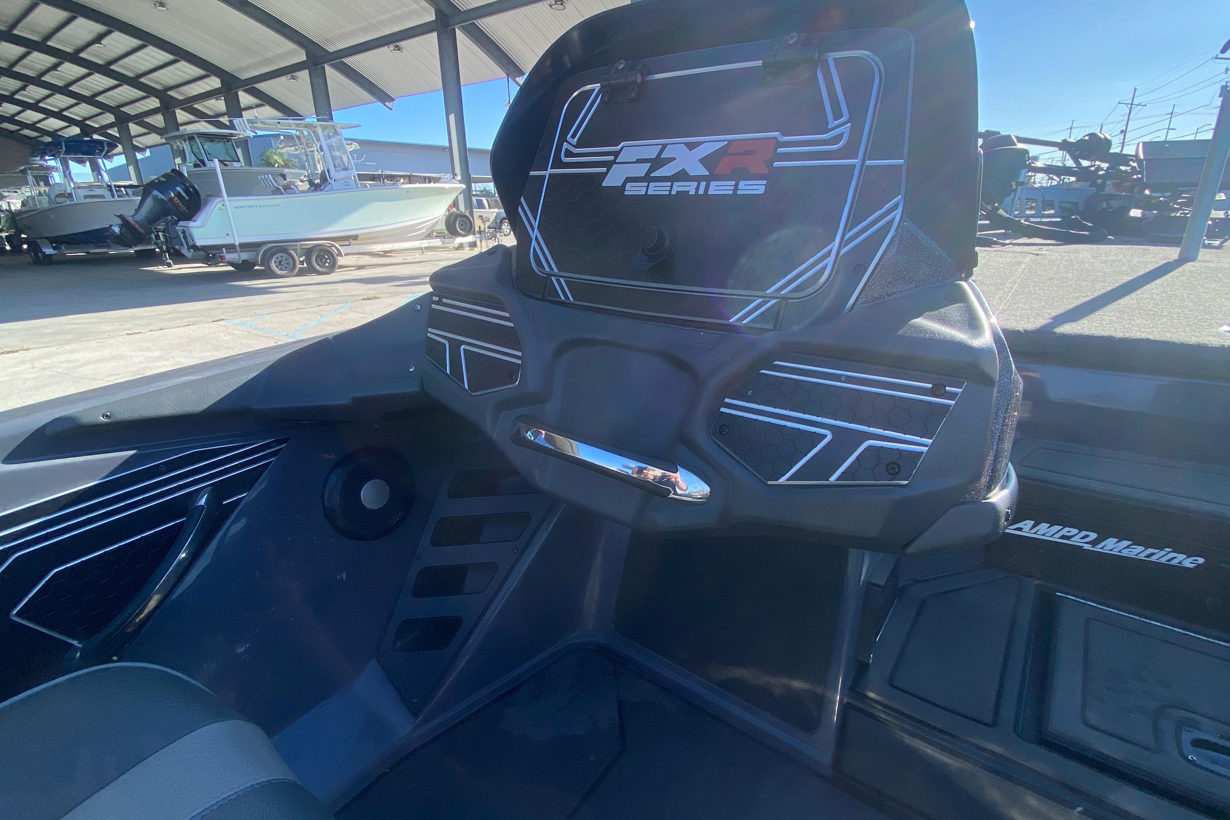 2020 Skeeter FXR20 Limited boat interior with sleek design and modern features.
