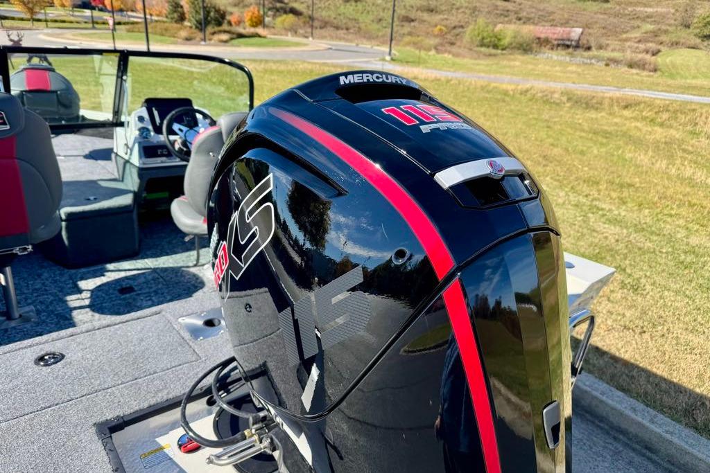 2026 Ranger VS1682SC Angler boat with Mercury 115 Pro XS outboard motor.