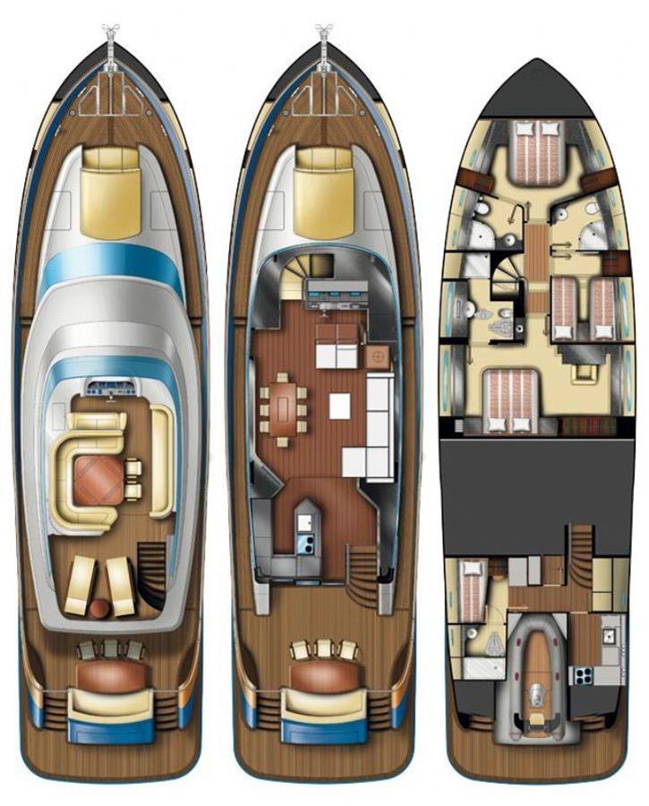 For Sale: Azimut Magellano 74 2012 – Luxury Yacht, Perfect Condition, Ready to Sail
