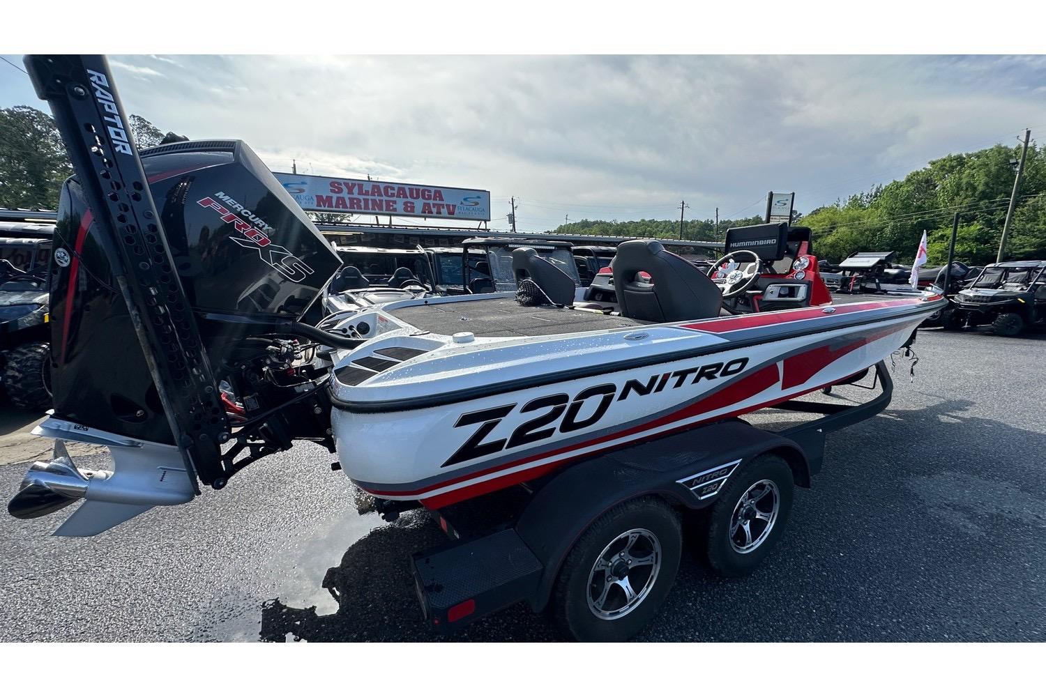 2023 Nitro Z20 Pro boat with Mercury engine at Sylacauga Marine & ATV dealership.