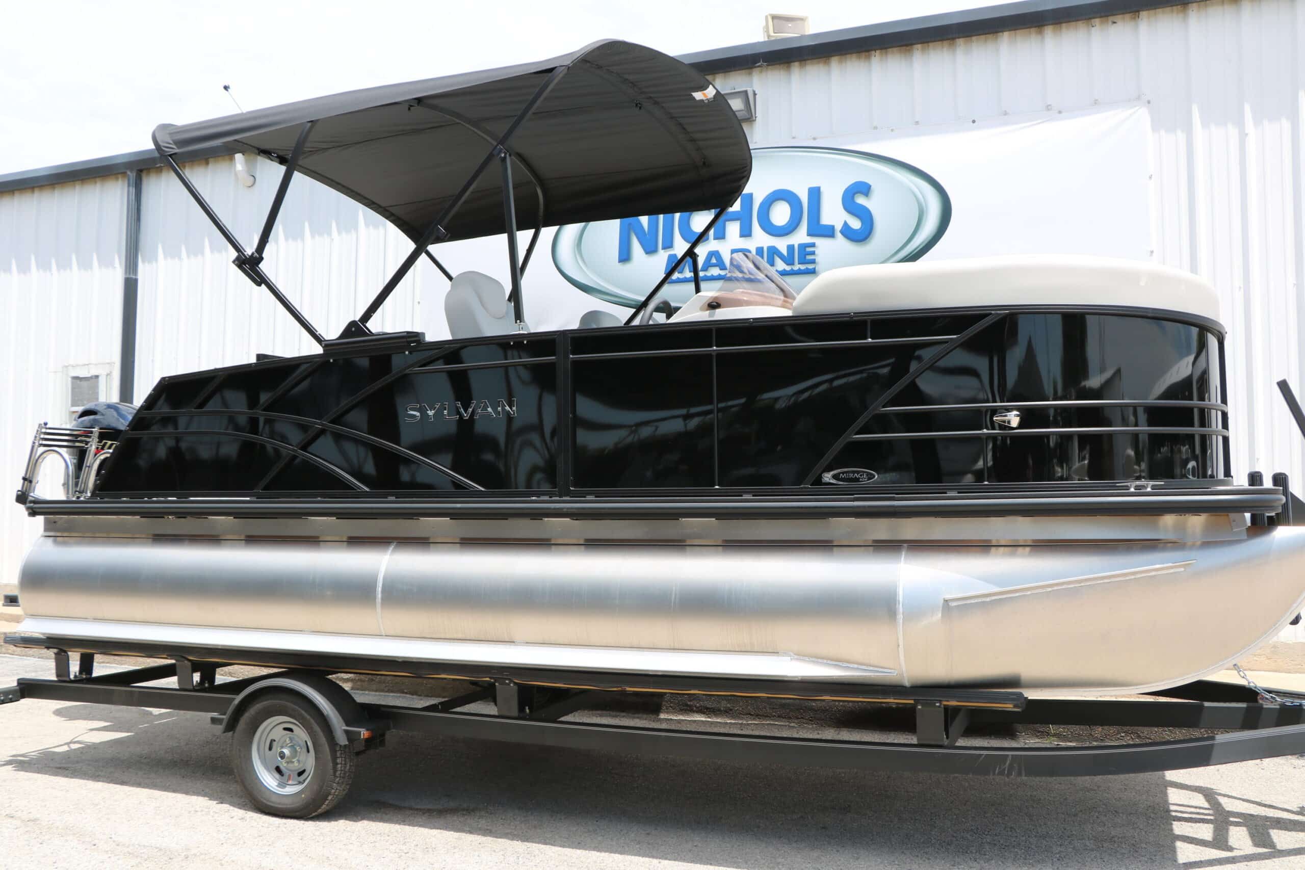 2026 Sylvan Mirage 820 CLZ DH Premium Pontoon Includes Custom Trailer