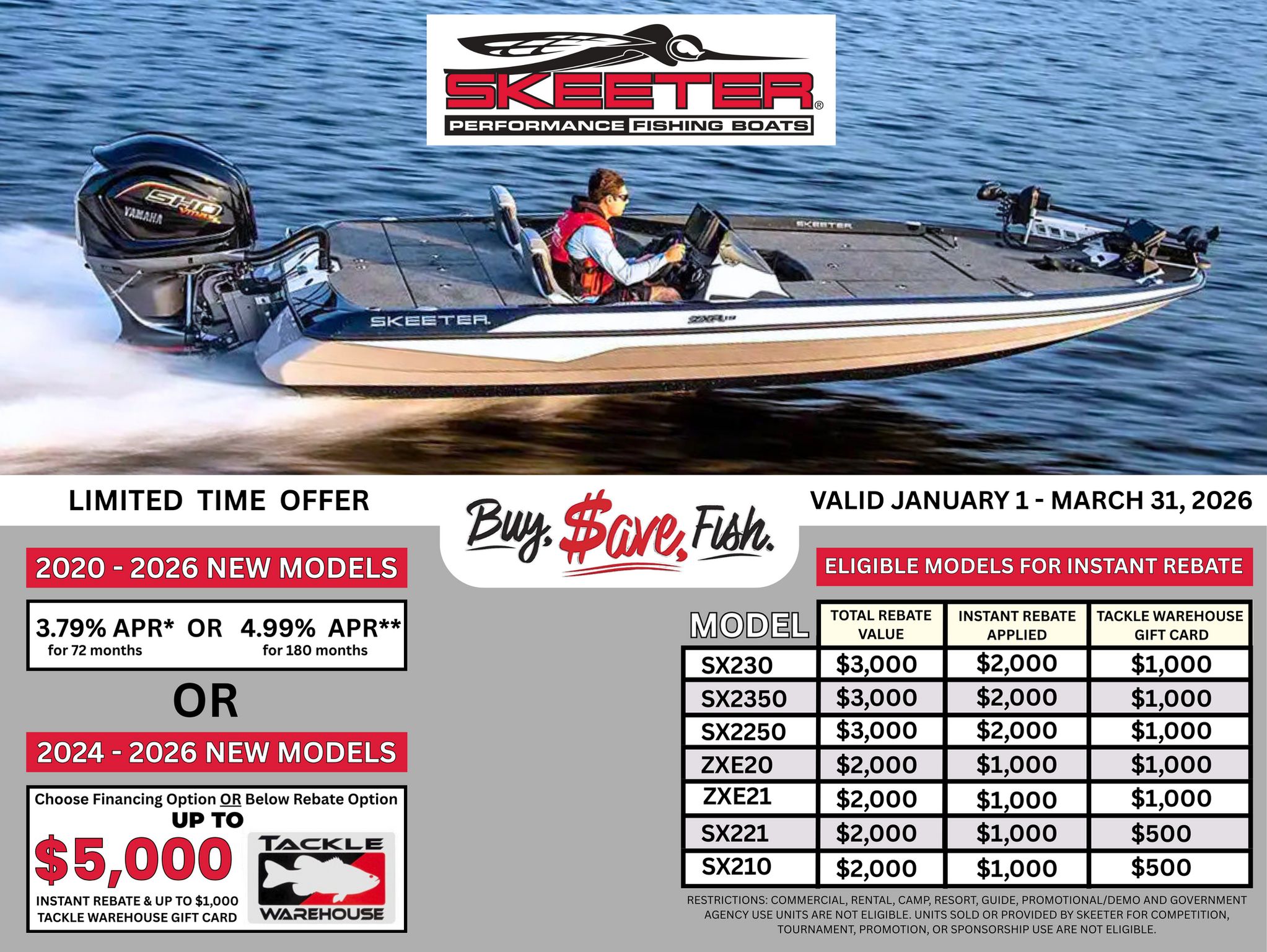 2026 Skeeter ZXE21 - 2