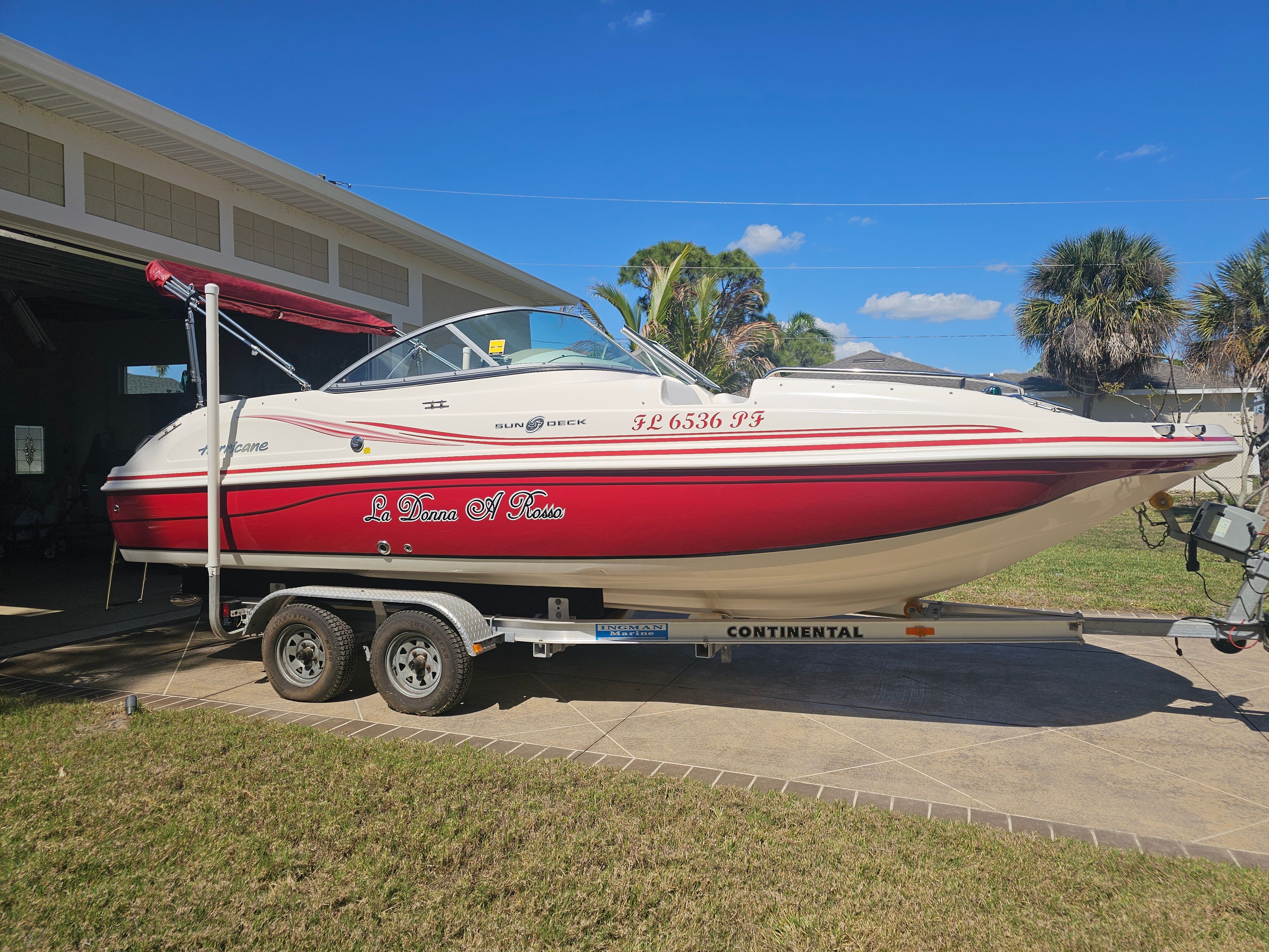 2012 Godfrey Hurricane 217 Sundeck