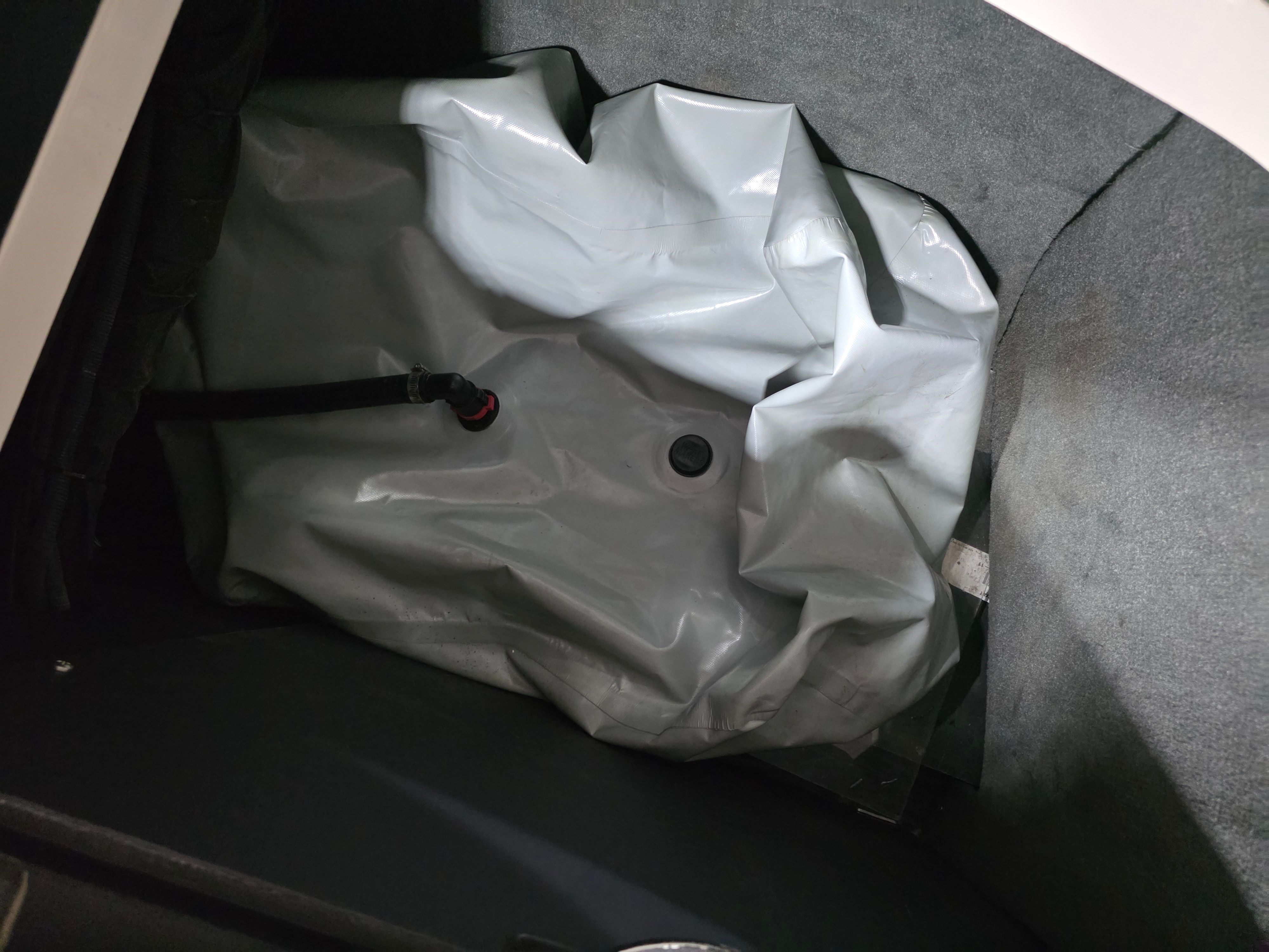 Ballast bag in 2007 MasterCraft X-15 boat.