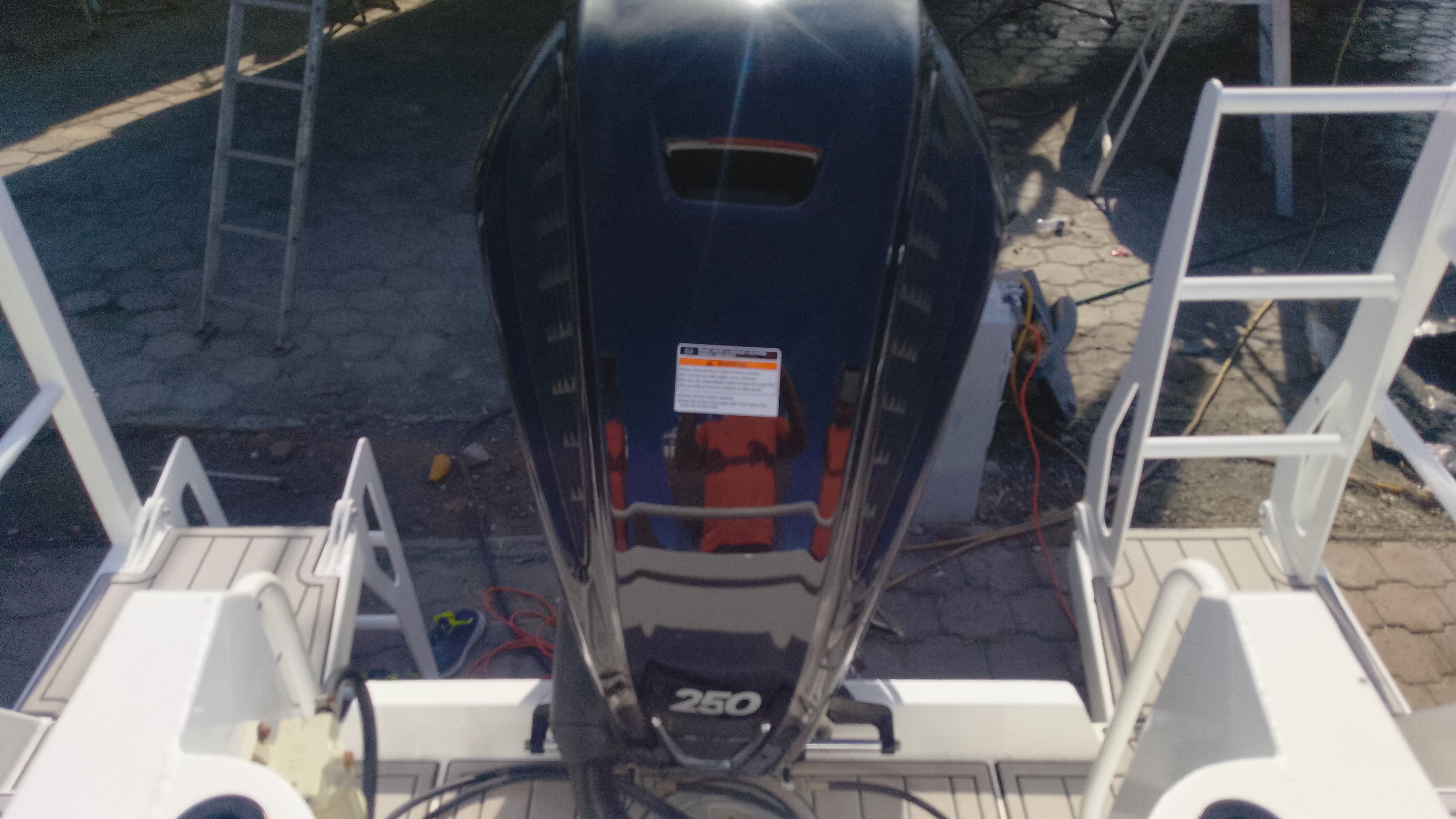 Gospel Boat 7.5M 2024 with 250 HP outboard motor.