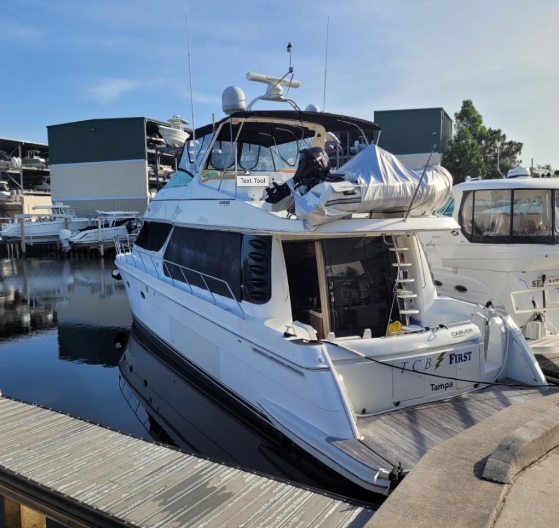 2001 Carver 570 Voyager Pilothouse - Image 3