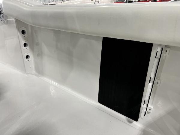 Interior view of 2023 Tidewater 232 CC Adventure boat.