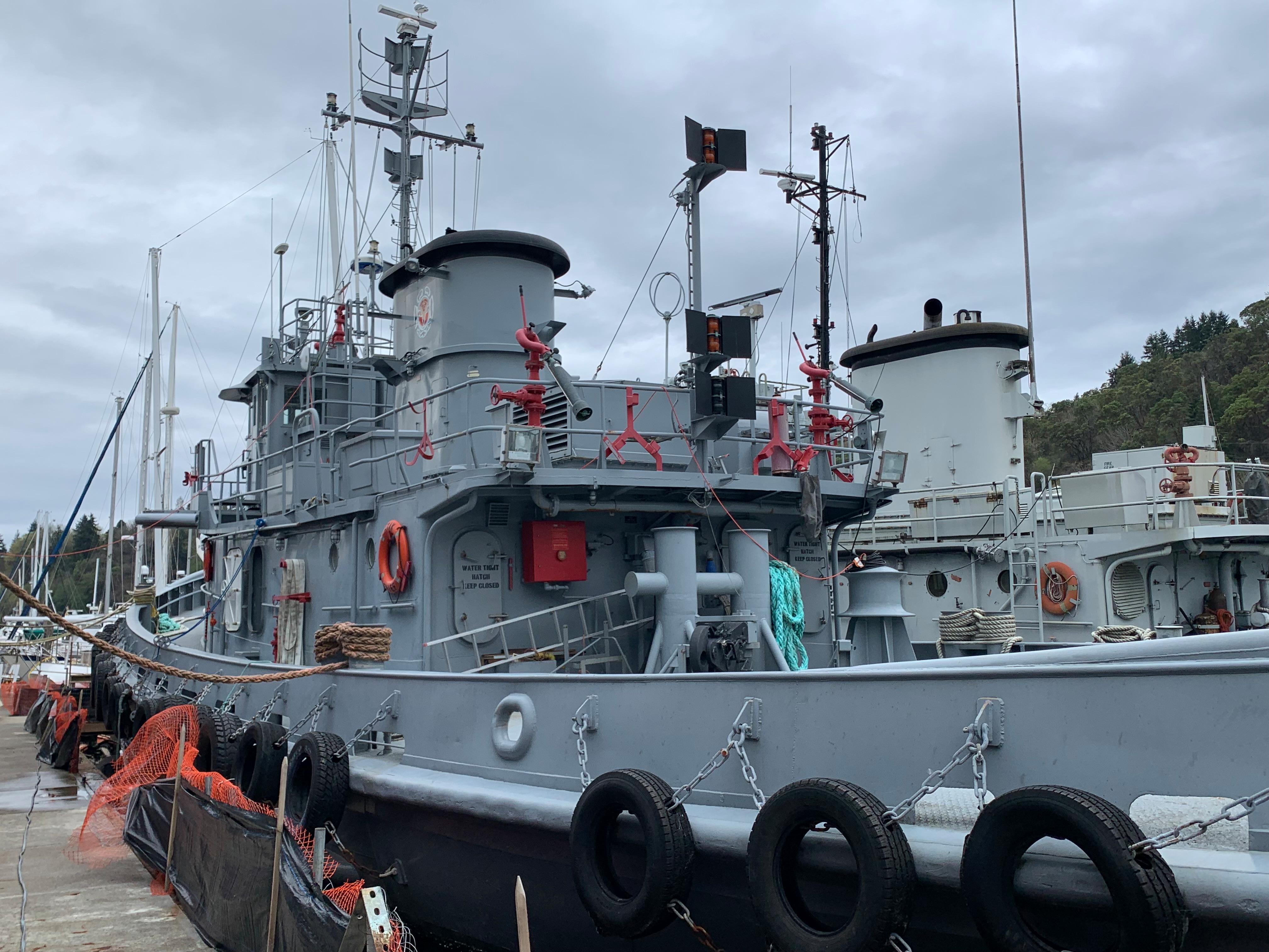 1955 Tugboat L-T 100 Steel Army Tug