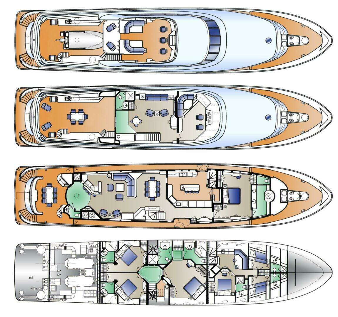 2001 Delta Marine Tri-Deck - Image 92