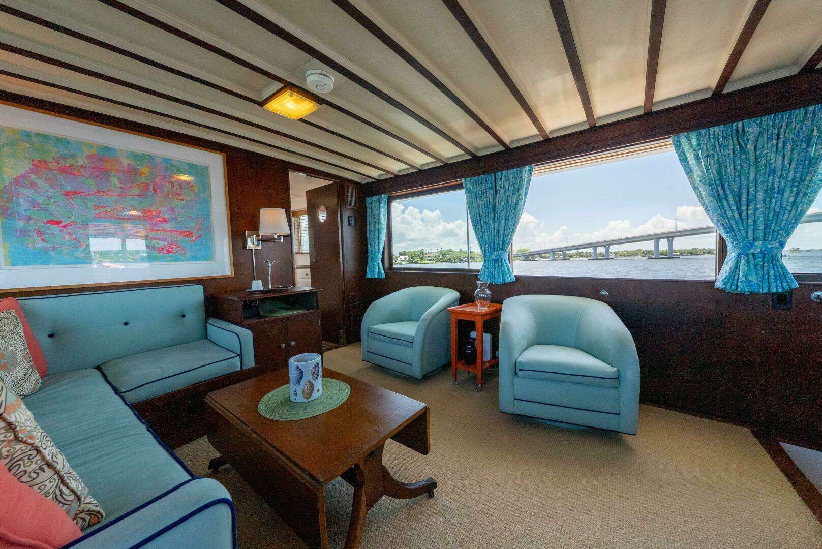 1970 Trumpy Houseboat - Image 5