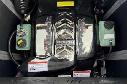 2023 Supra SE 550 engine with Roush components, showcasing advanced performance features.