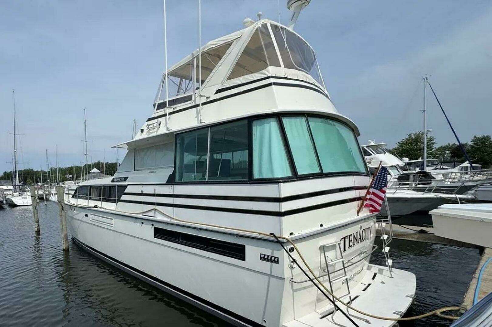 1986 Bertram 58 Flybridge Motor Yacht - Image 7