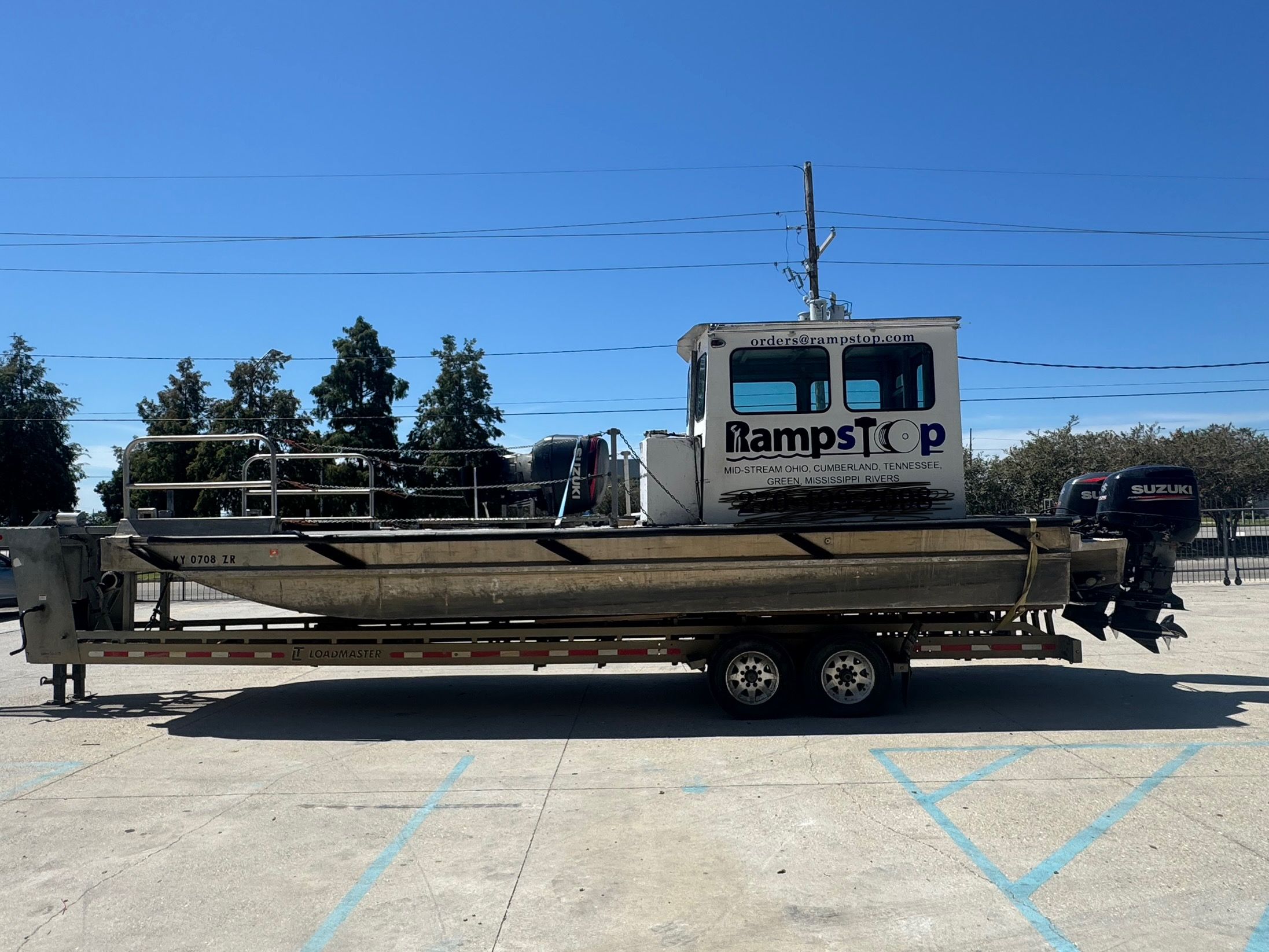 2010 Custom Aluminum 33 Work Boat - 2
