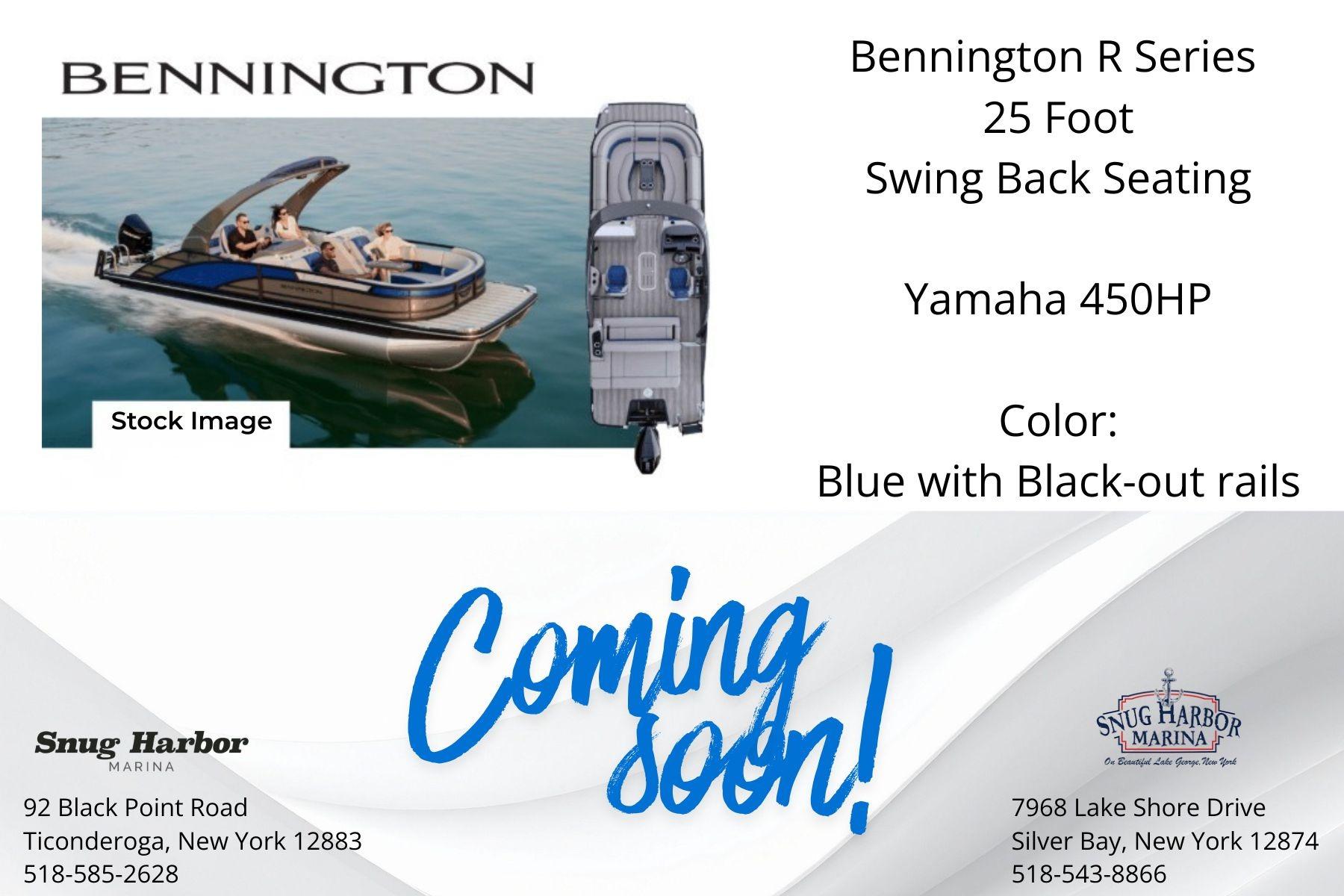 2026 Bennington 25 RX SWINGBACK