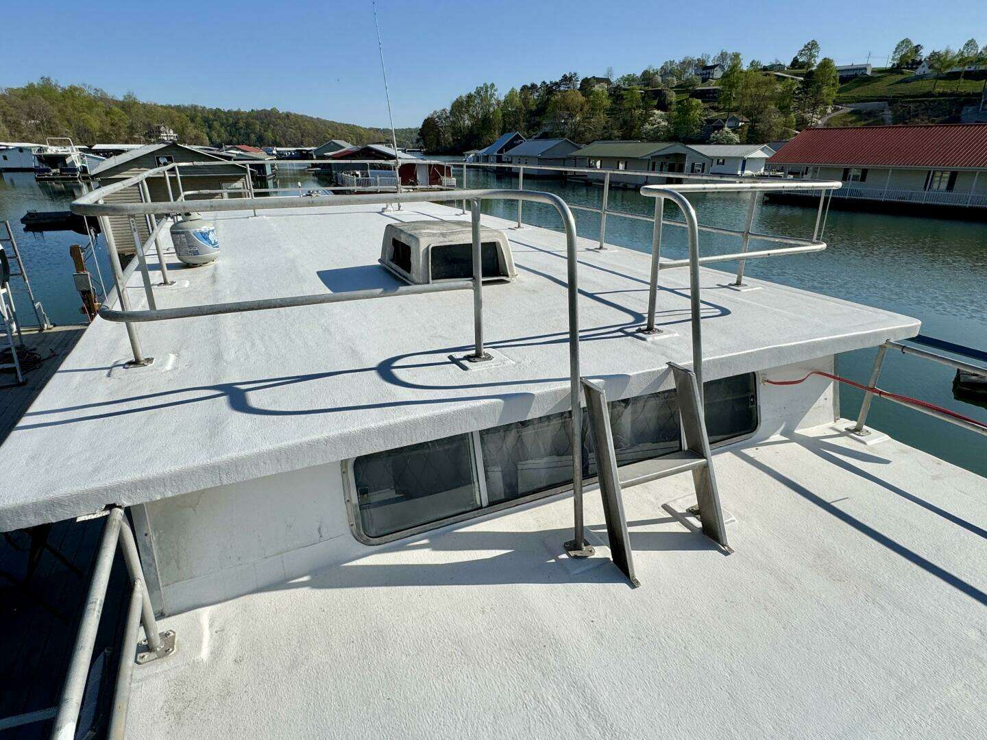 1977 Sumerset 14 x 58 Aluminum Hull Houseboat with Catwalks - Image 82