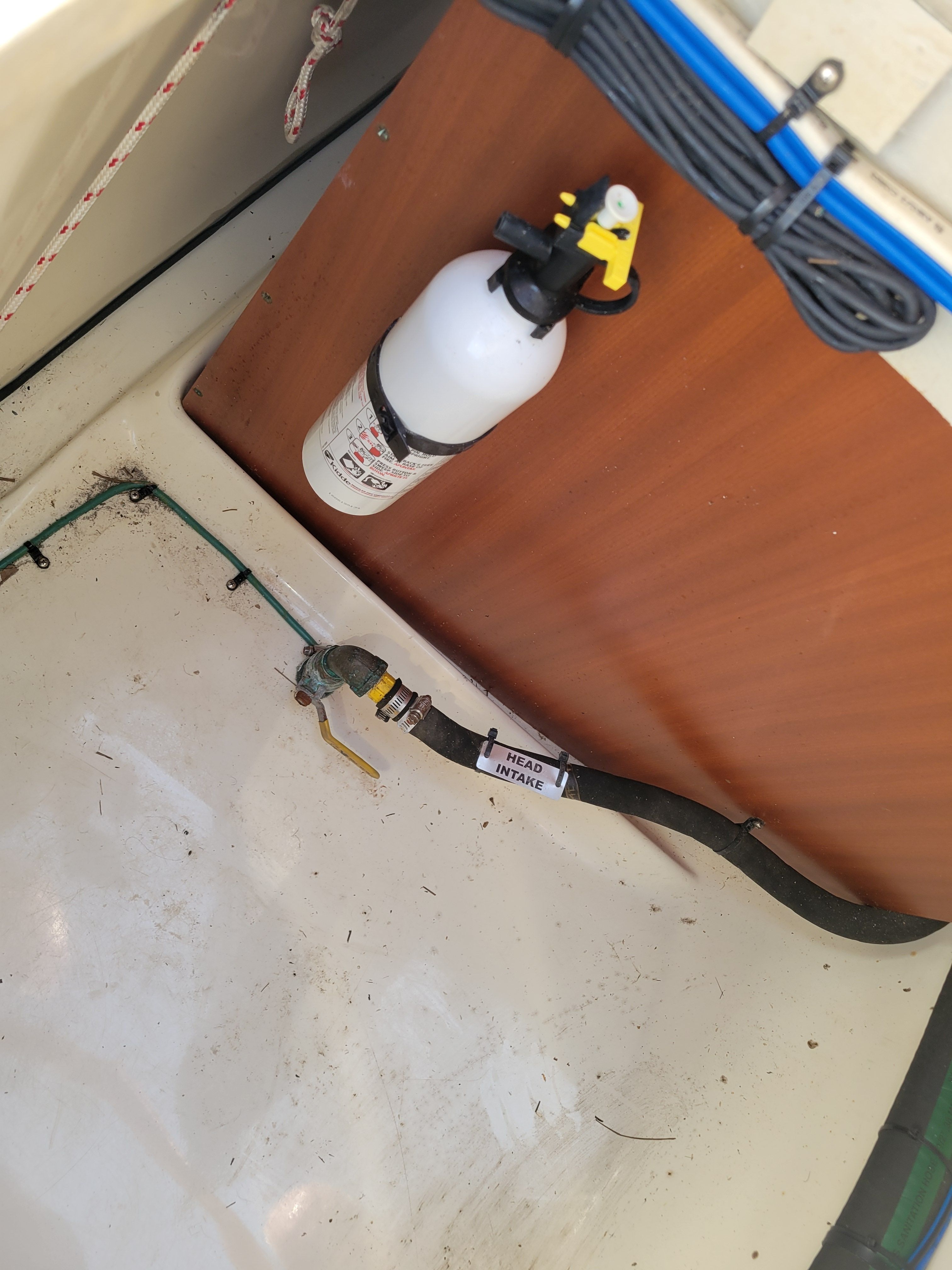 Interior of a 2018 Hake Seaward 26 RK boat.